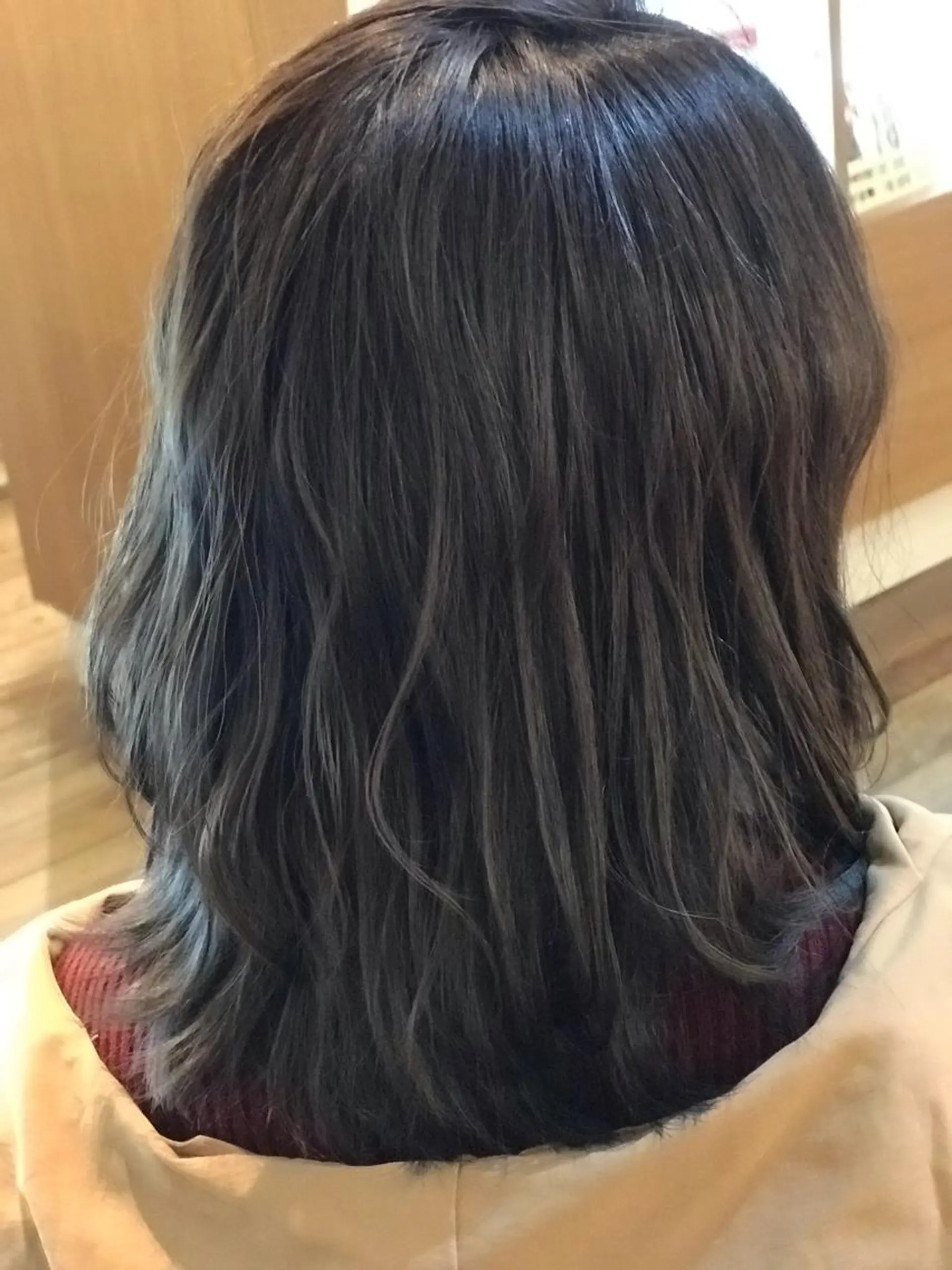 ミディアム 小杉輝/ショート /艶カラー✨のヘアスタイル