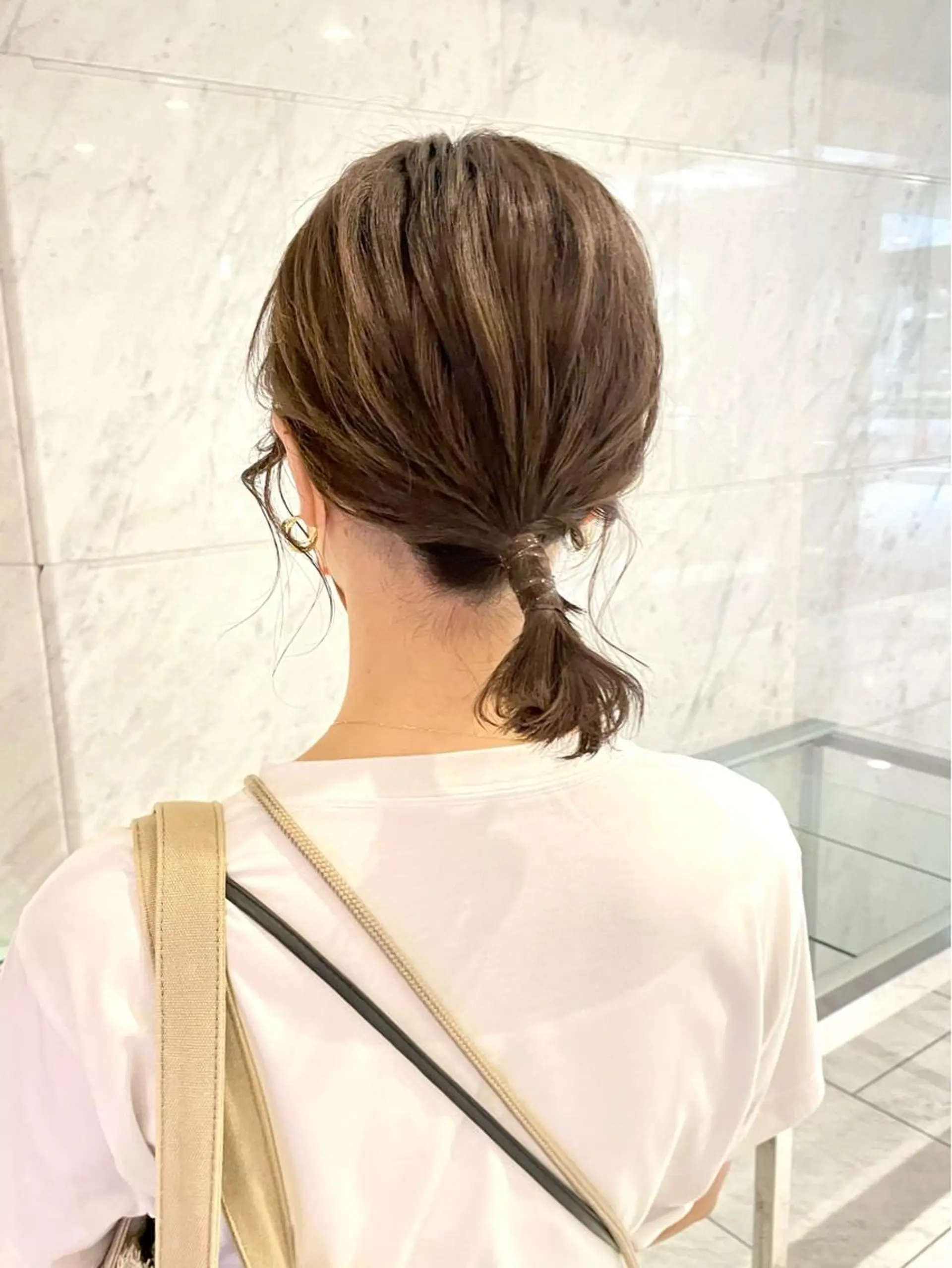 ミディアム ヘアアレンジ ヘアセット ✴︎Mai✴︎銀座のヘアスタイル