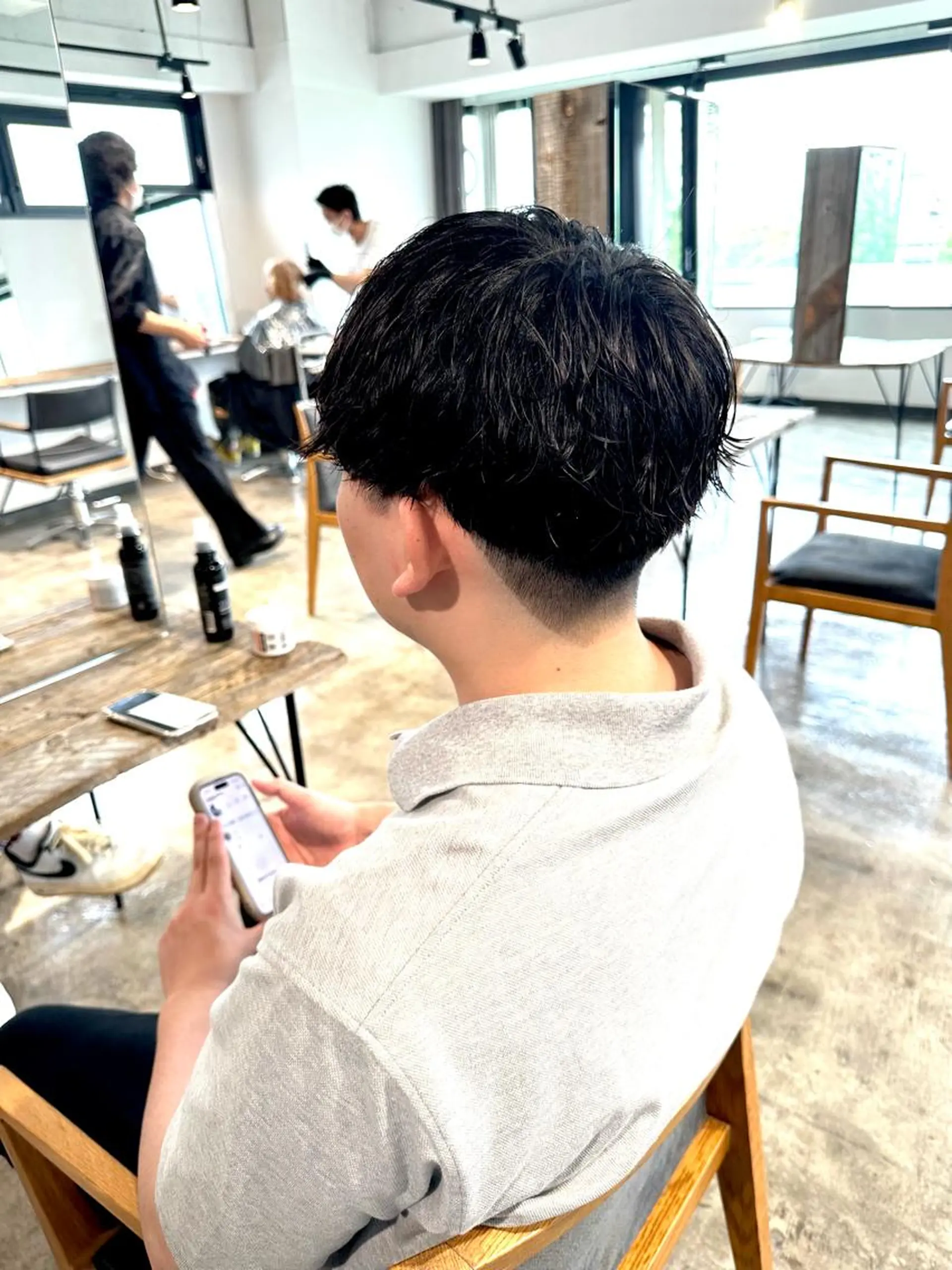 メンズ マッシュ メンズパーマ メンズツイストパーマ 波巻きパーマ ツイストパーマ カット 骨格補正施術/メンズ 専門美容師/YUYAのヘアスタイル