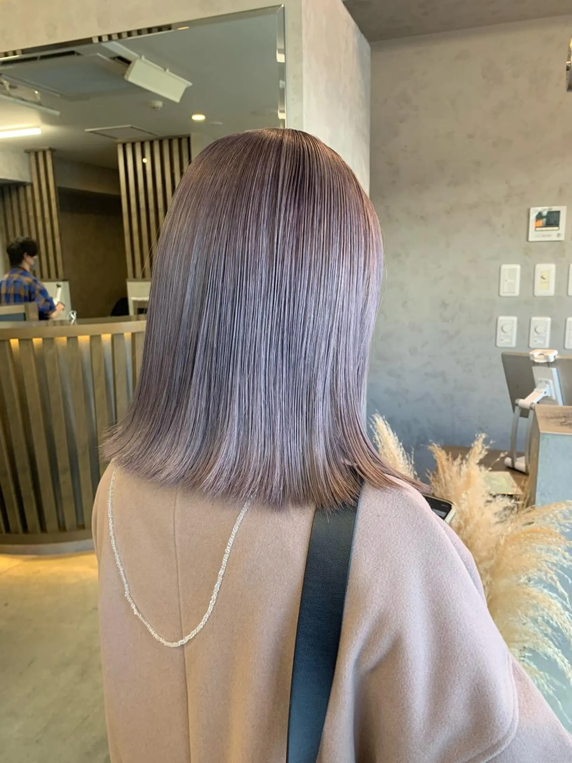 セミロング カラー カット ヘアカラー トリートメント Haru/THREE …by velvetのヘアスタイル