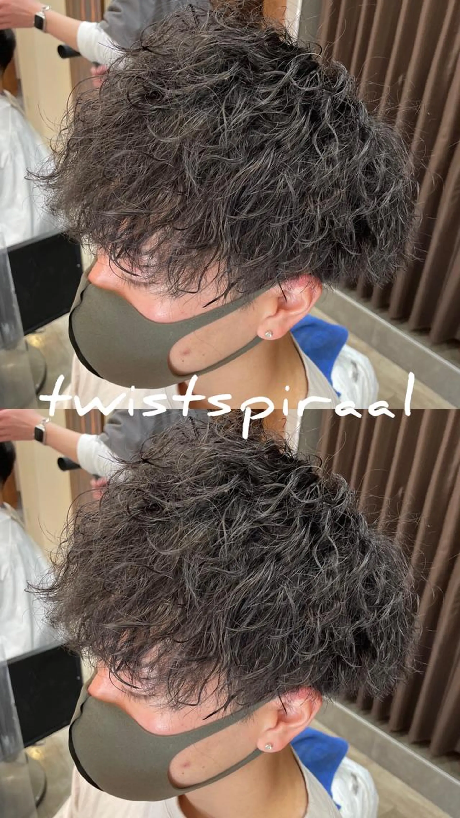 パーマ メンズ 仙台/メンズ/ フェザー/リョウのヘアスタイル