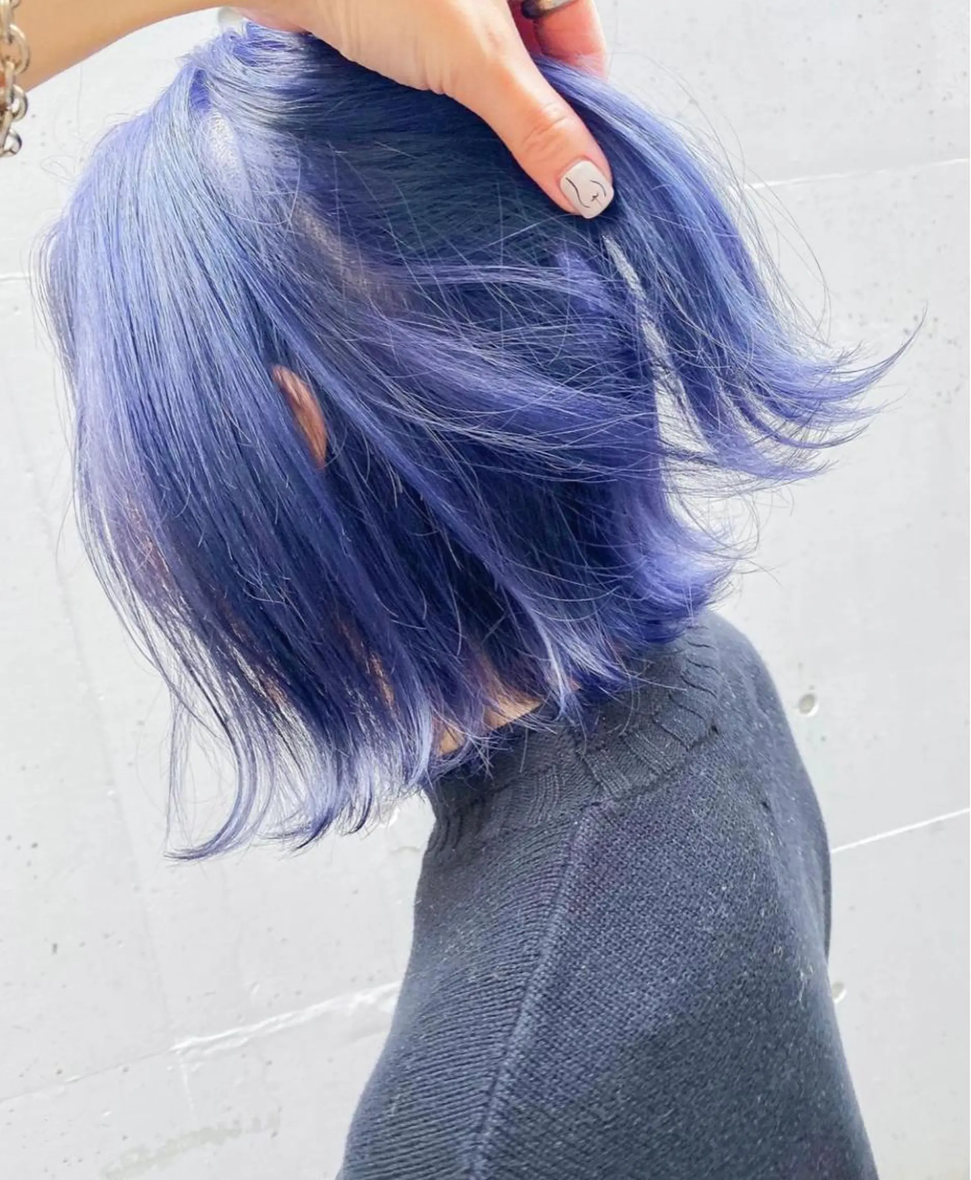 ミディアム カラー ハイトーン/ MANA♡のヘアスタイル