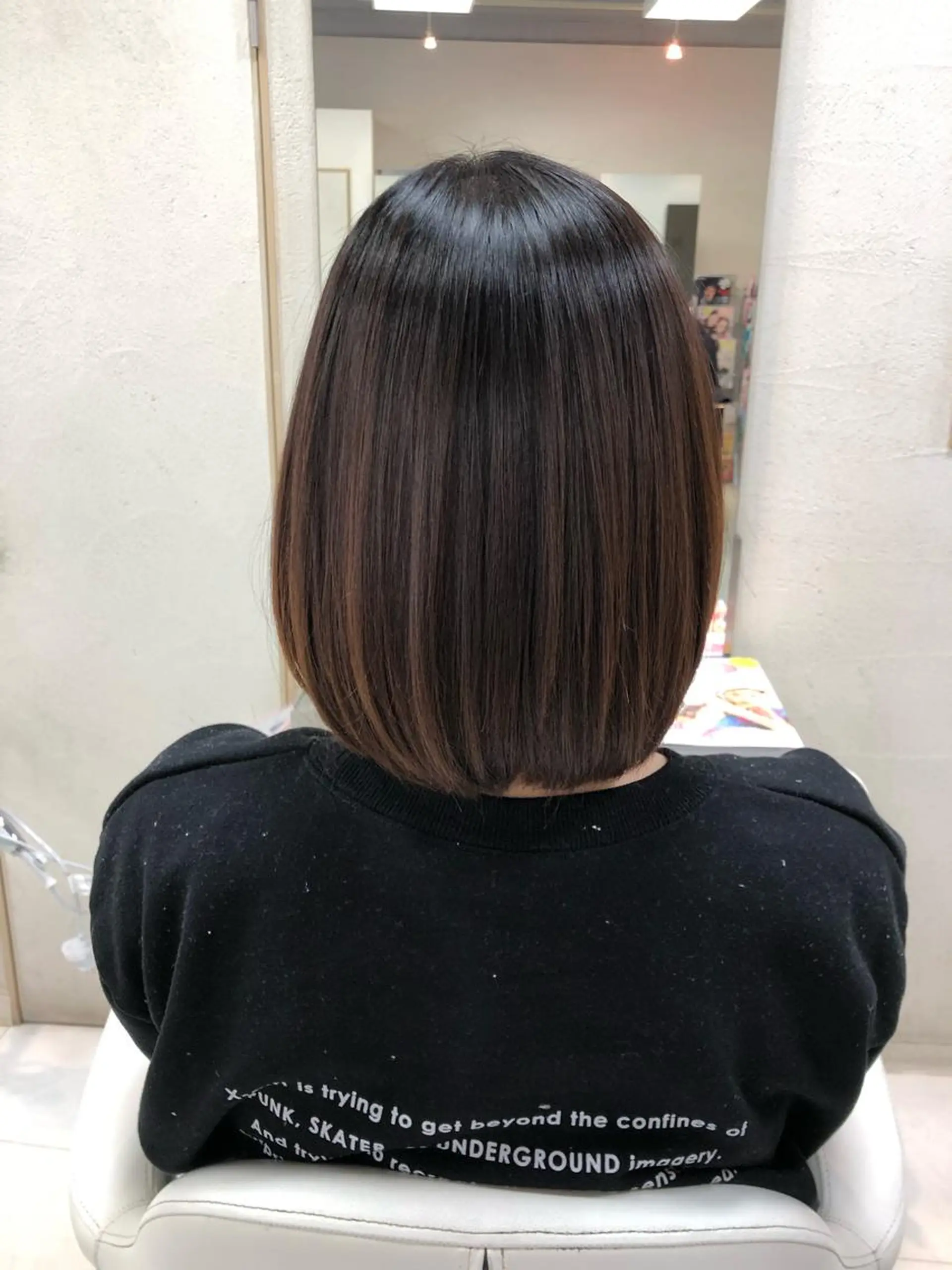 ショート トリートメント カット トリートメント 阿部 美咲のヘアスタイル