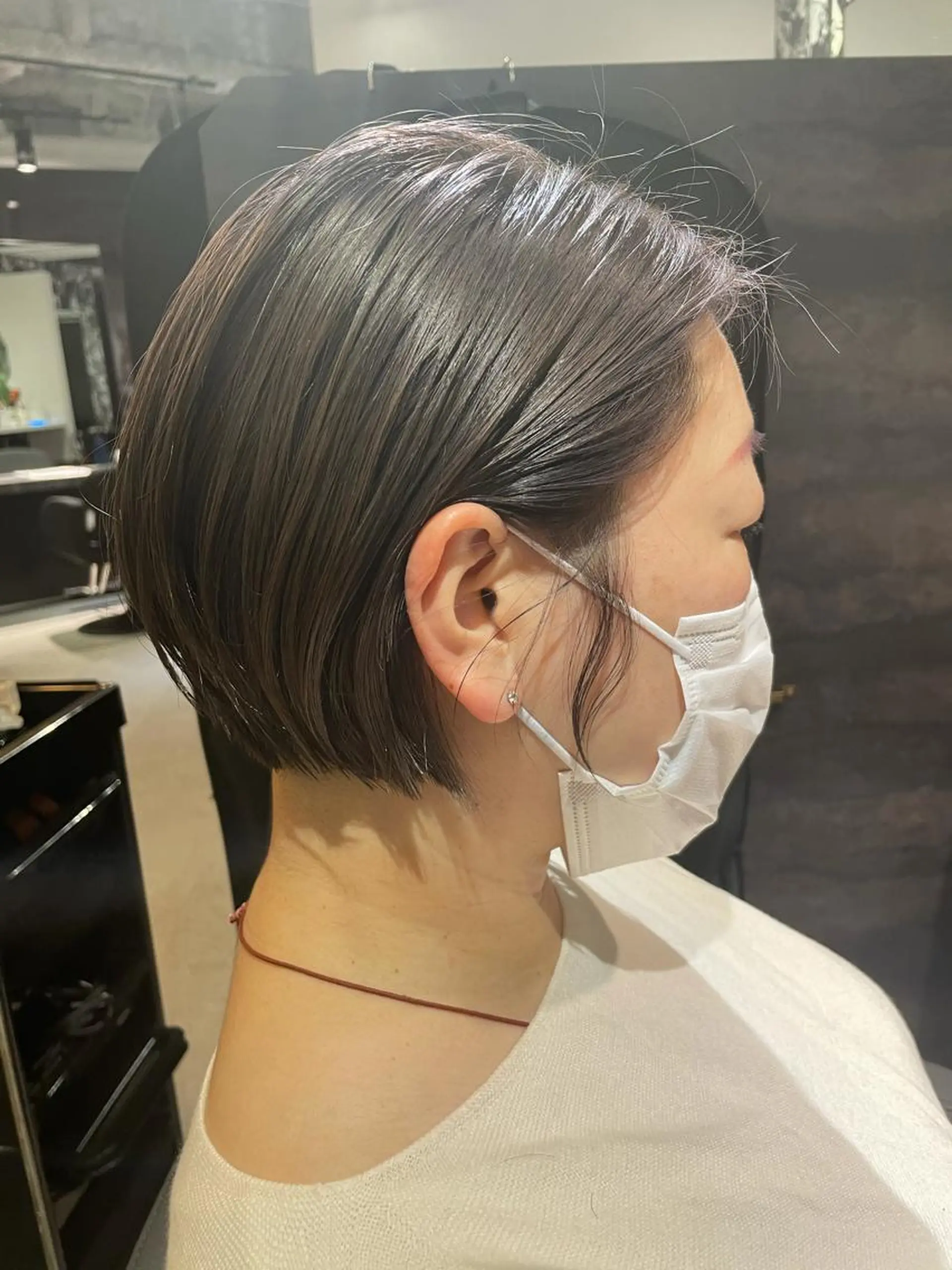 ショート カラー ショートボブ ボブ ショートヘア カット ヘアカラー 片山美穂 心斎橋・なんばのヘアスタイル