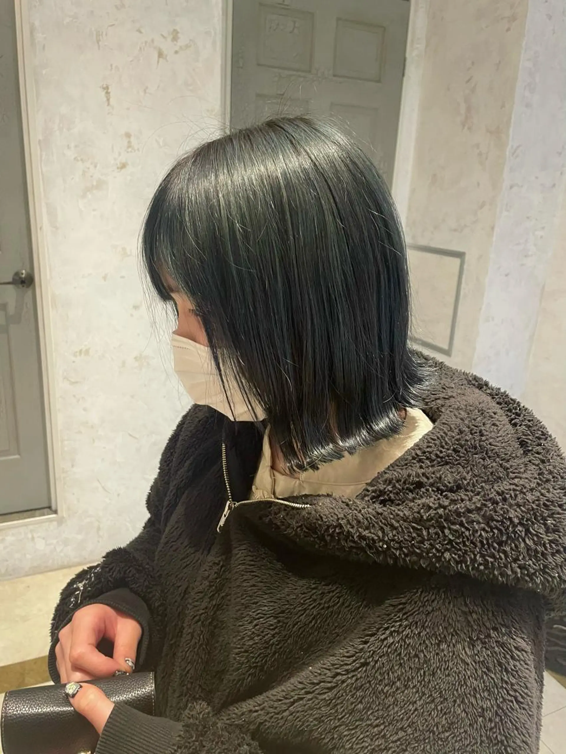 カラー sakura/韓国 ヘア/ワンホンのヘアスタイル