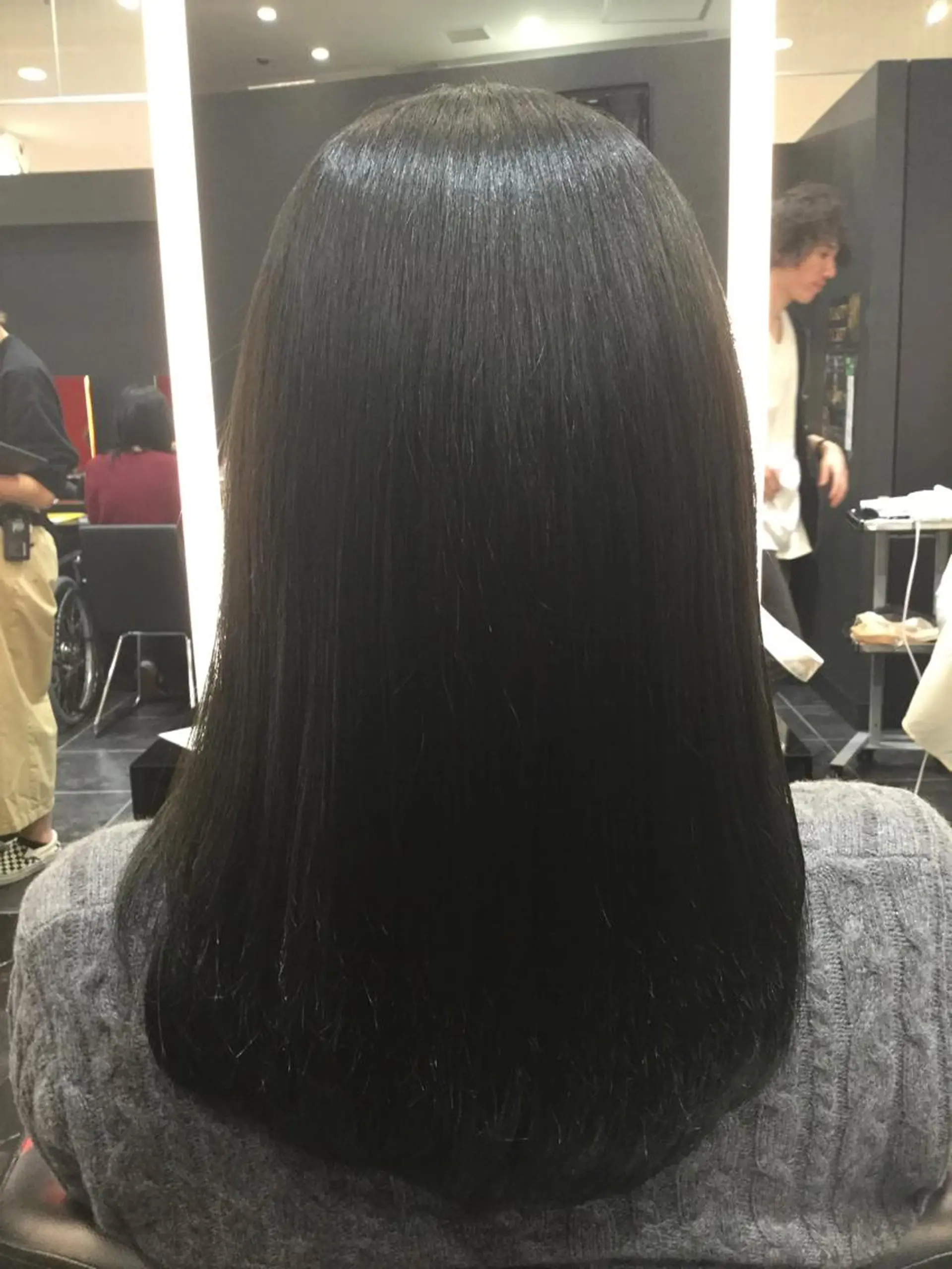 ロング カラー Annon プライベートサロンのヘアスタイル