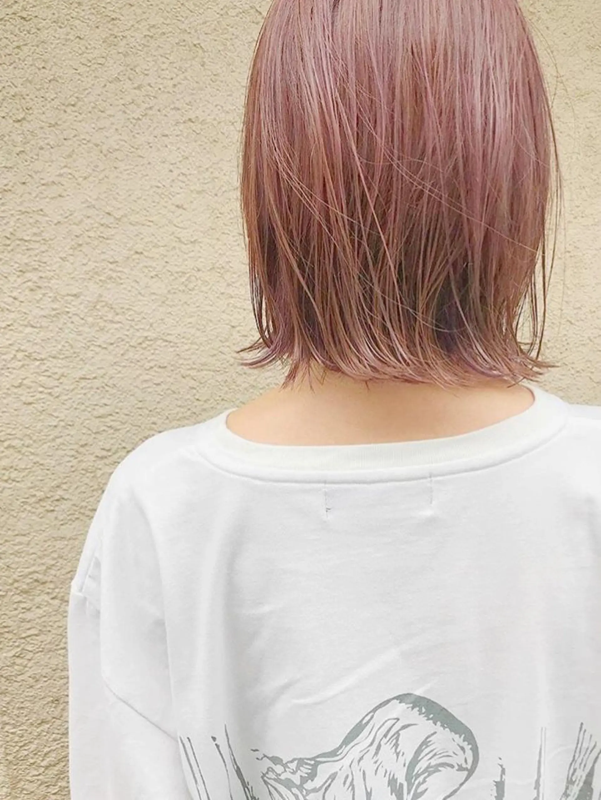 ミディアム カラー カット ヘアカラー トリートメント 坂本 裕介/パーマのヘアスタイル