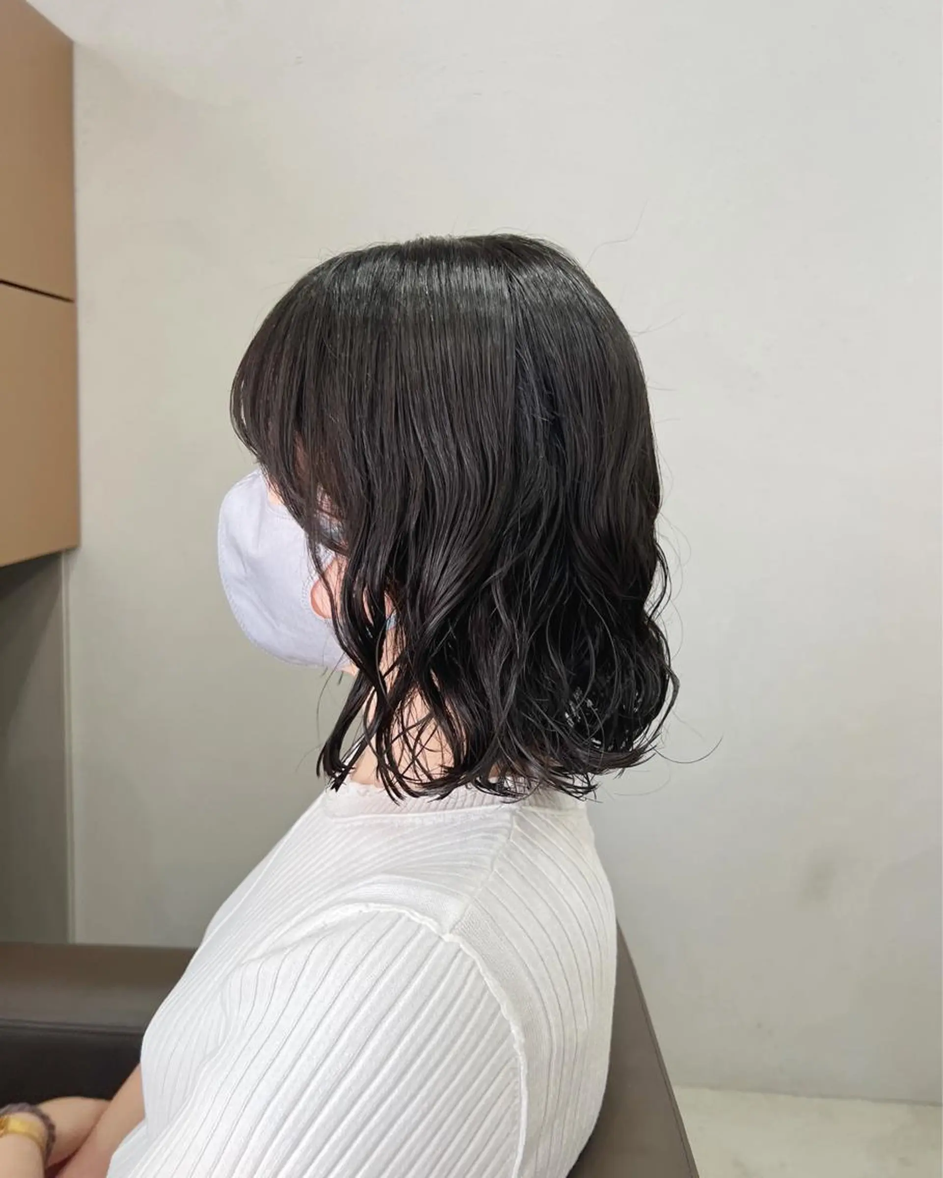 パーマ ボブパーマコテ巻き風 パーマNo1深江秀平のヘアスタイル