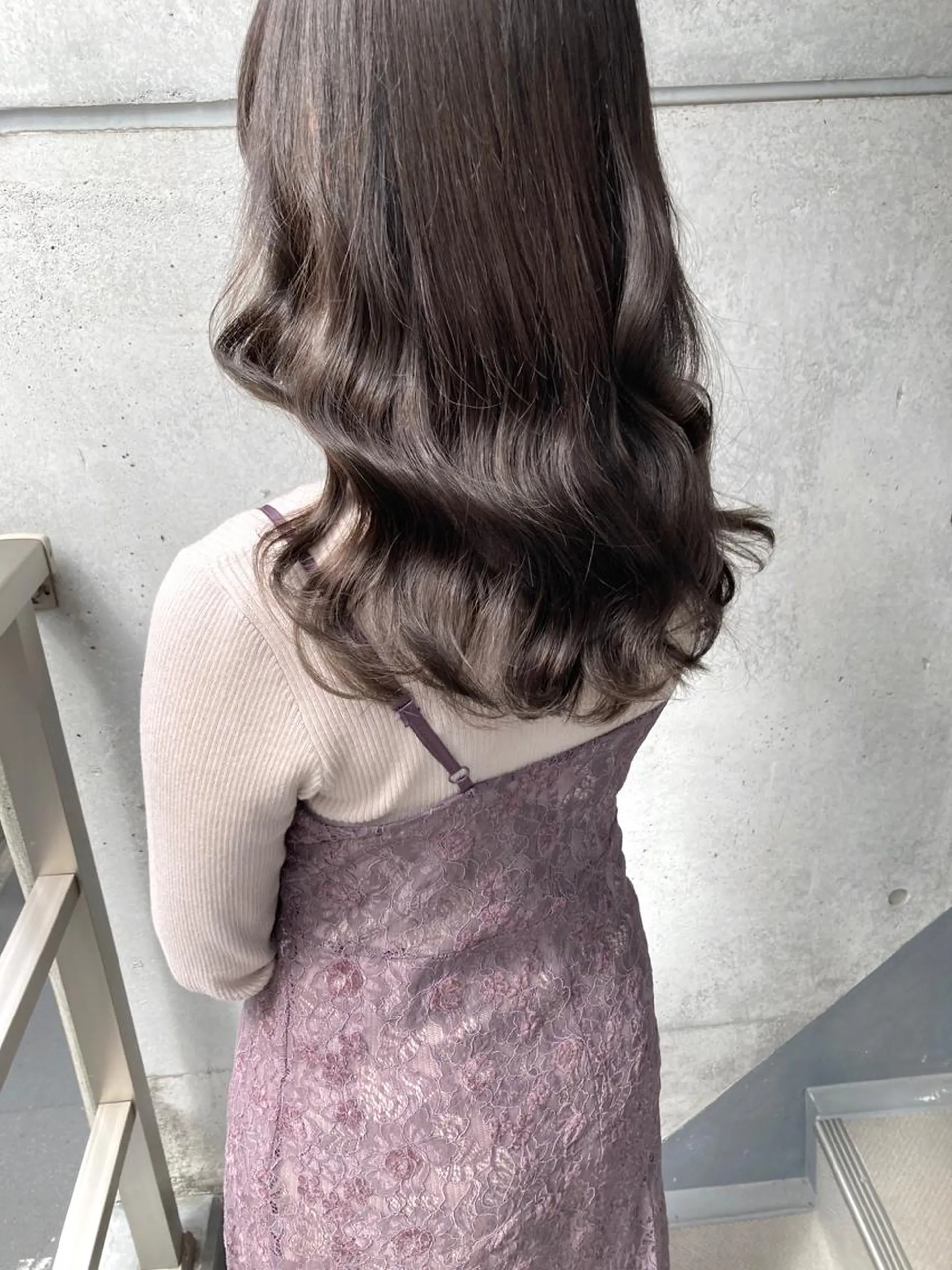 ミディアム カット ヘアカラー トリートメント 新井 広樹のヘアスタイル