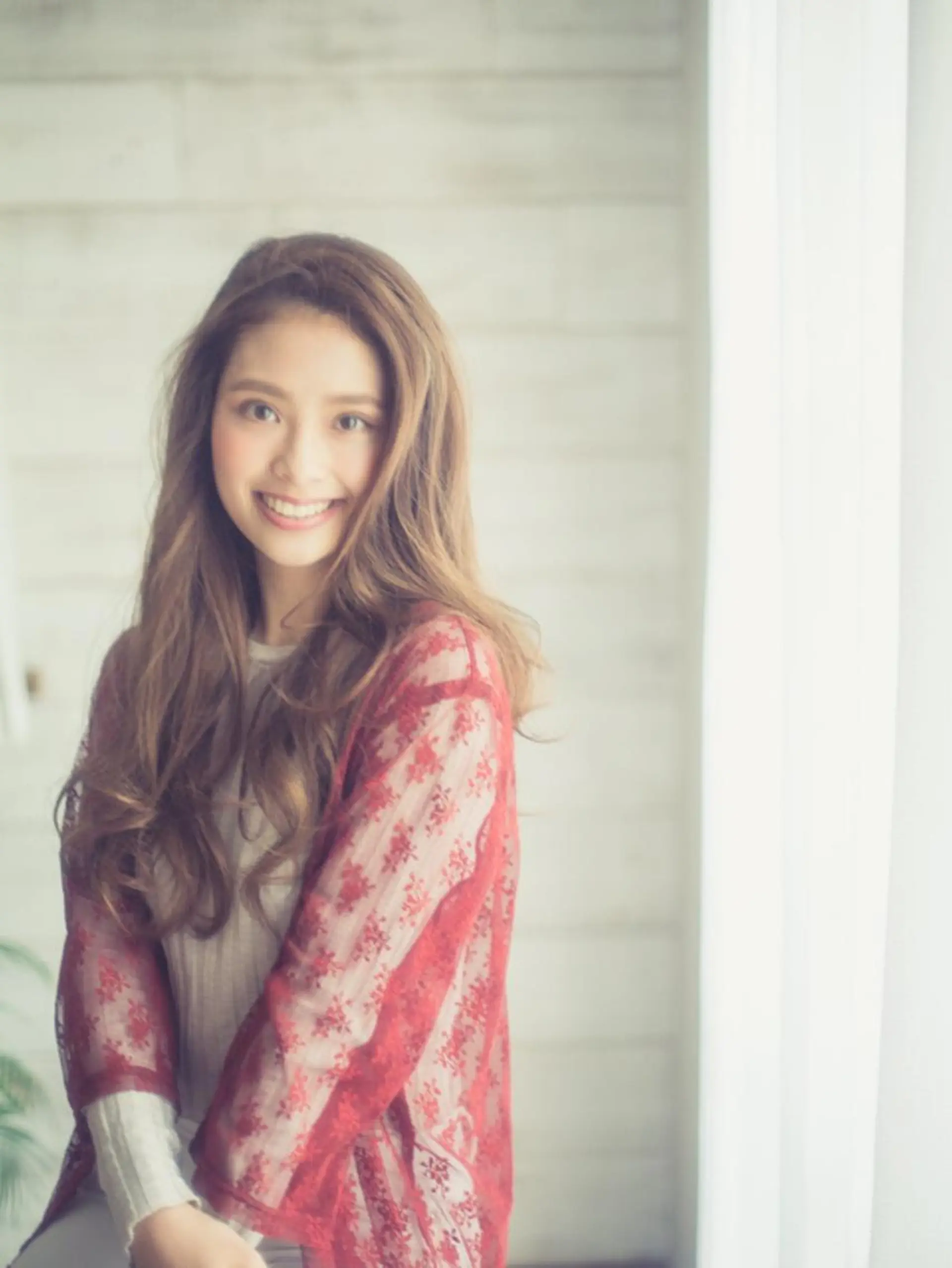 セミロング カラー パーマ 【公式】amble luxe池袋東口🩷のヘアスタイル