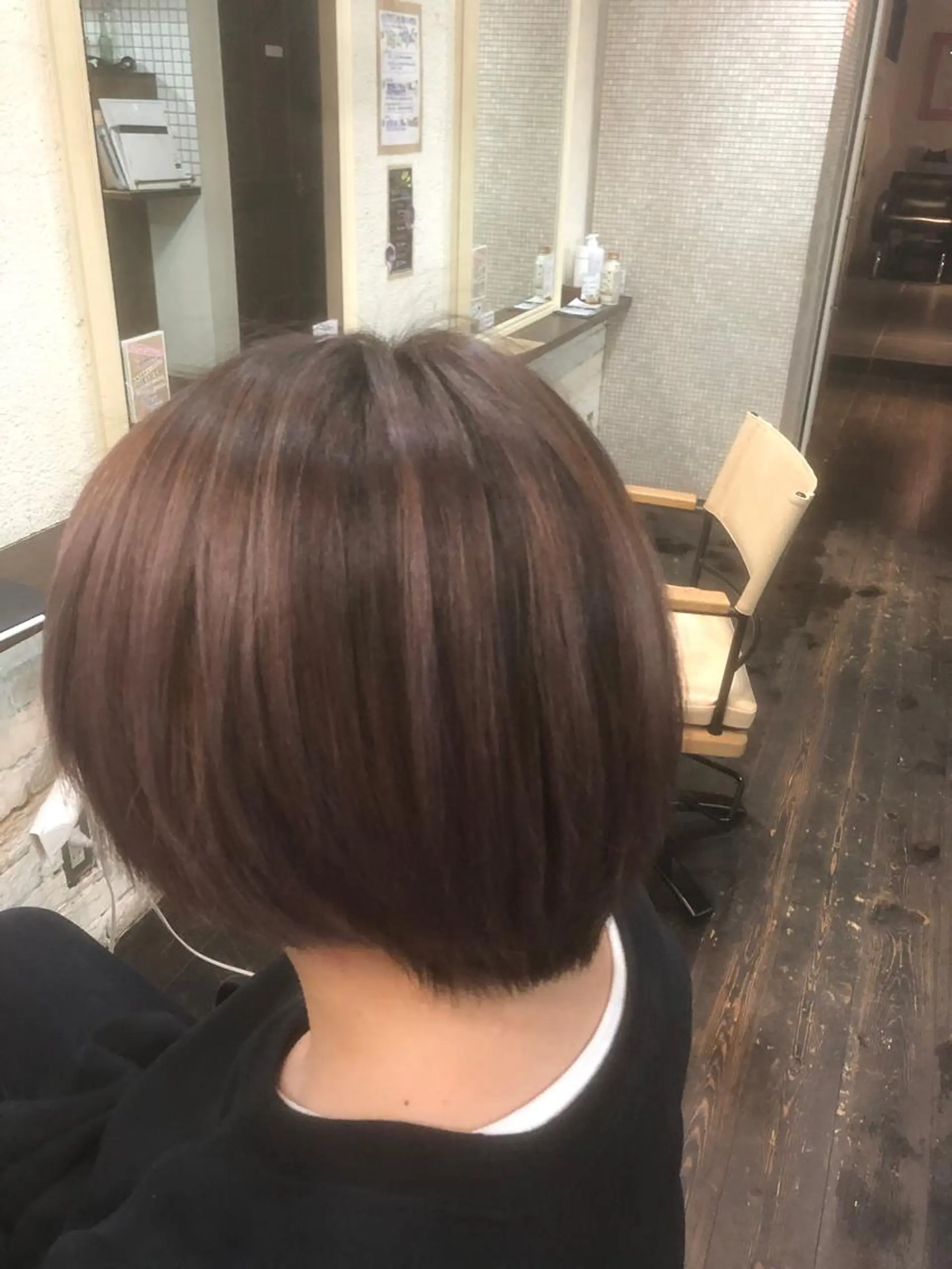 ショート カラー 🌿ダブルカラー/ 明大前/中村渓太のヘアスタイル