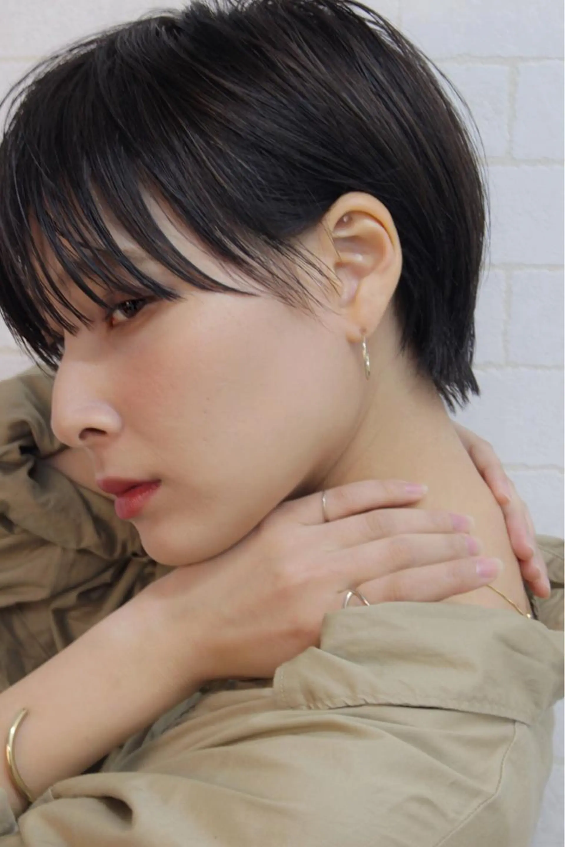 ショート カラー カット ヘアカラー トリートメント 小濱 秀人のヘアスタイル