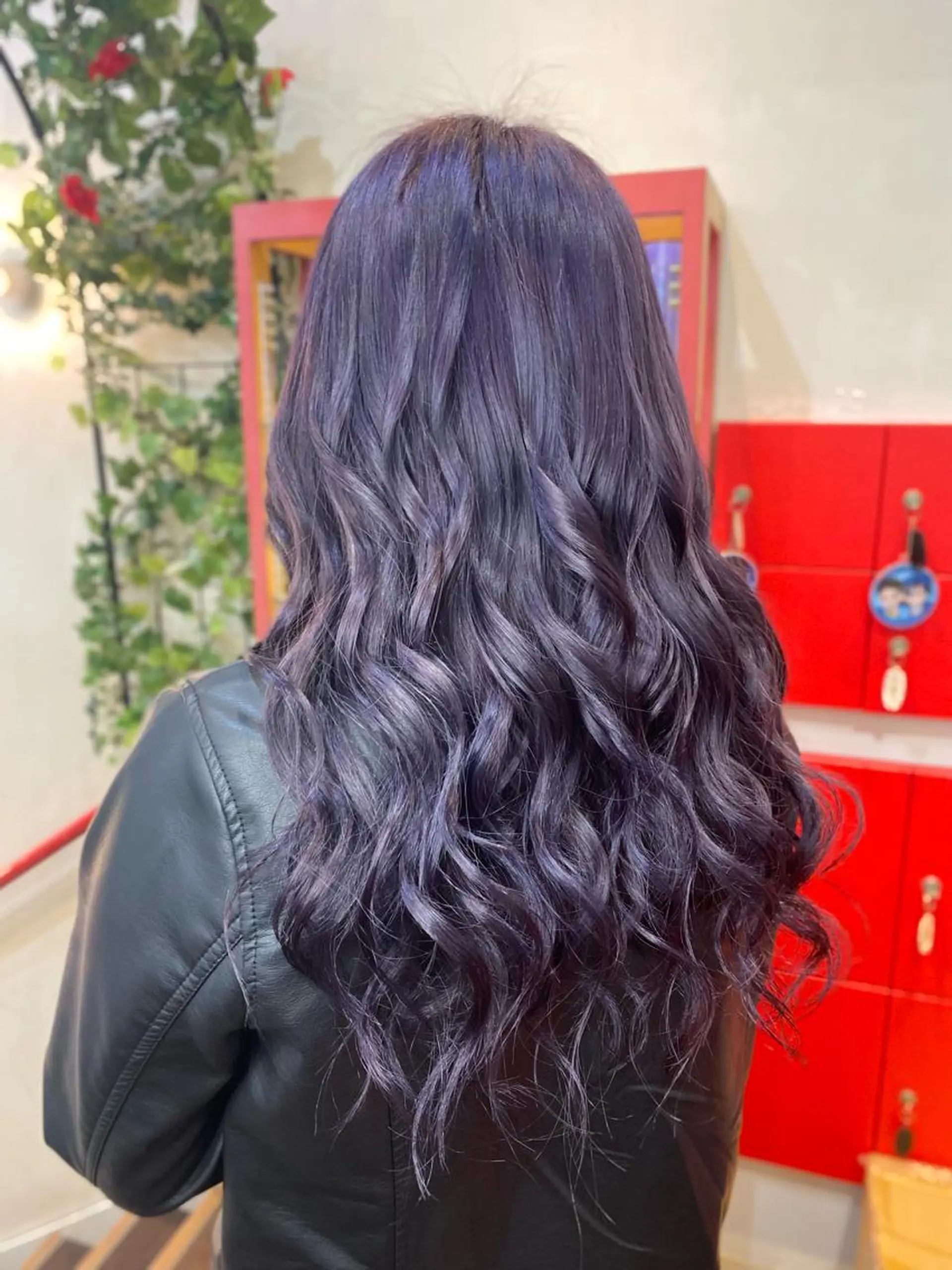 ロング ヘアカラー ゆぴ☾‪/推しカラー /ハイトーンのヘアスタイル