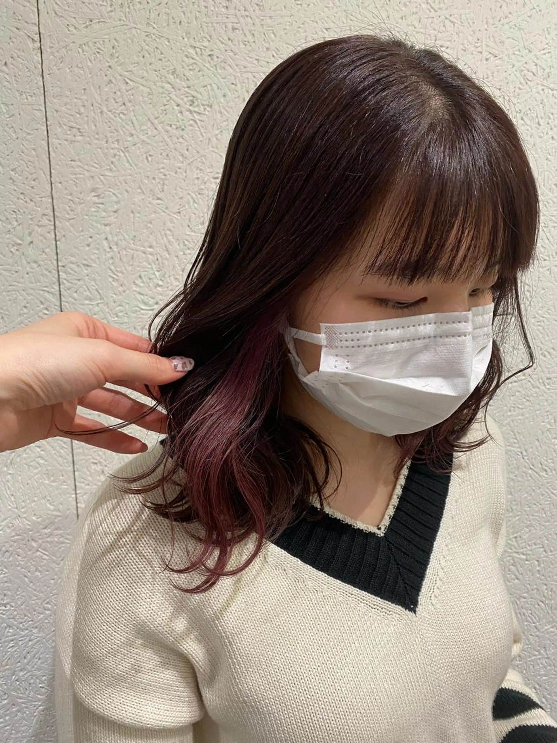 ミディアム 大野 美紅のヘアスタイル