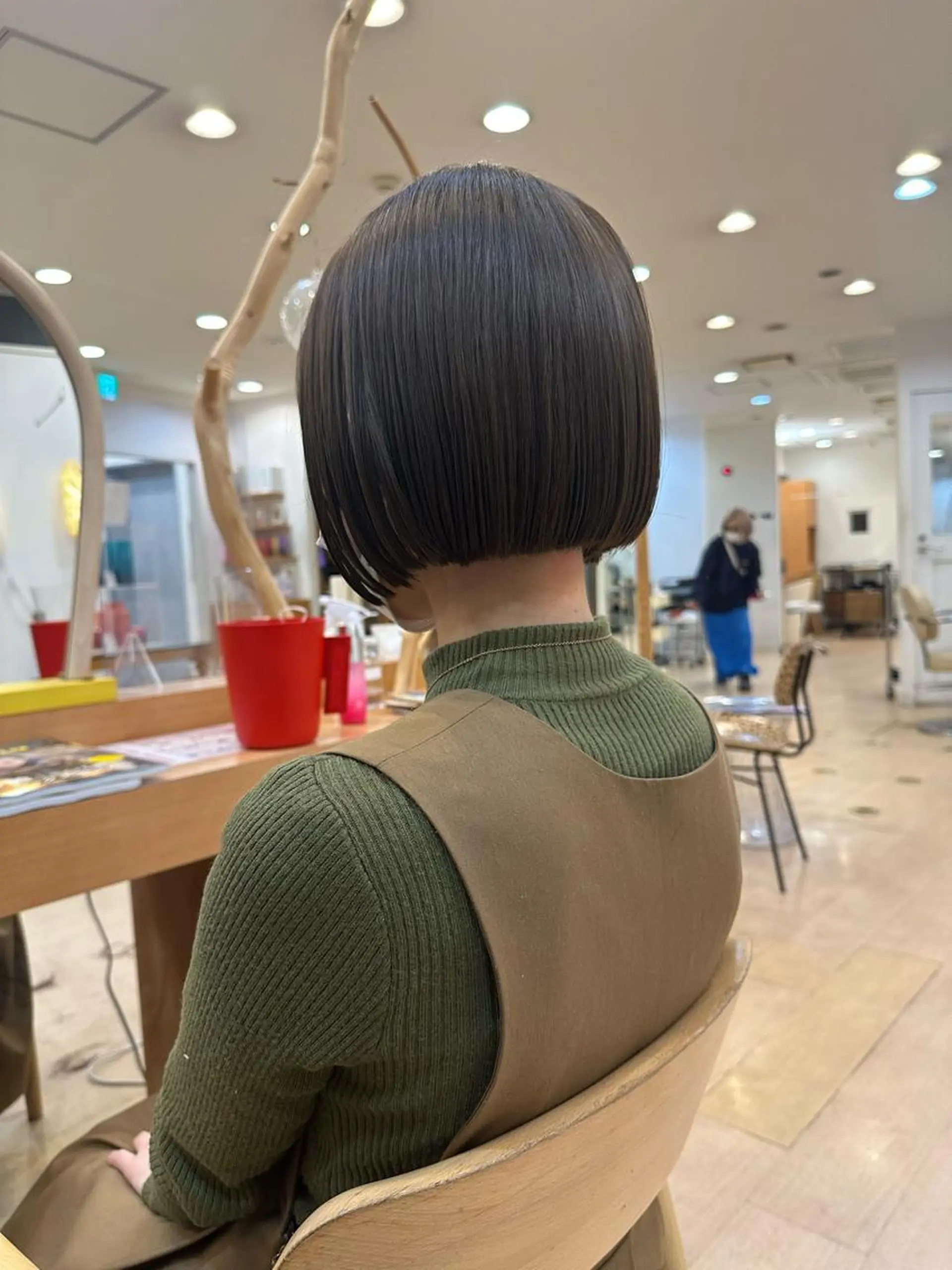 ショート カラー カット 縮毛矯正 Gardenhair 小笠原篤矢ショートのヘアスタイル