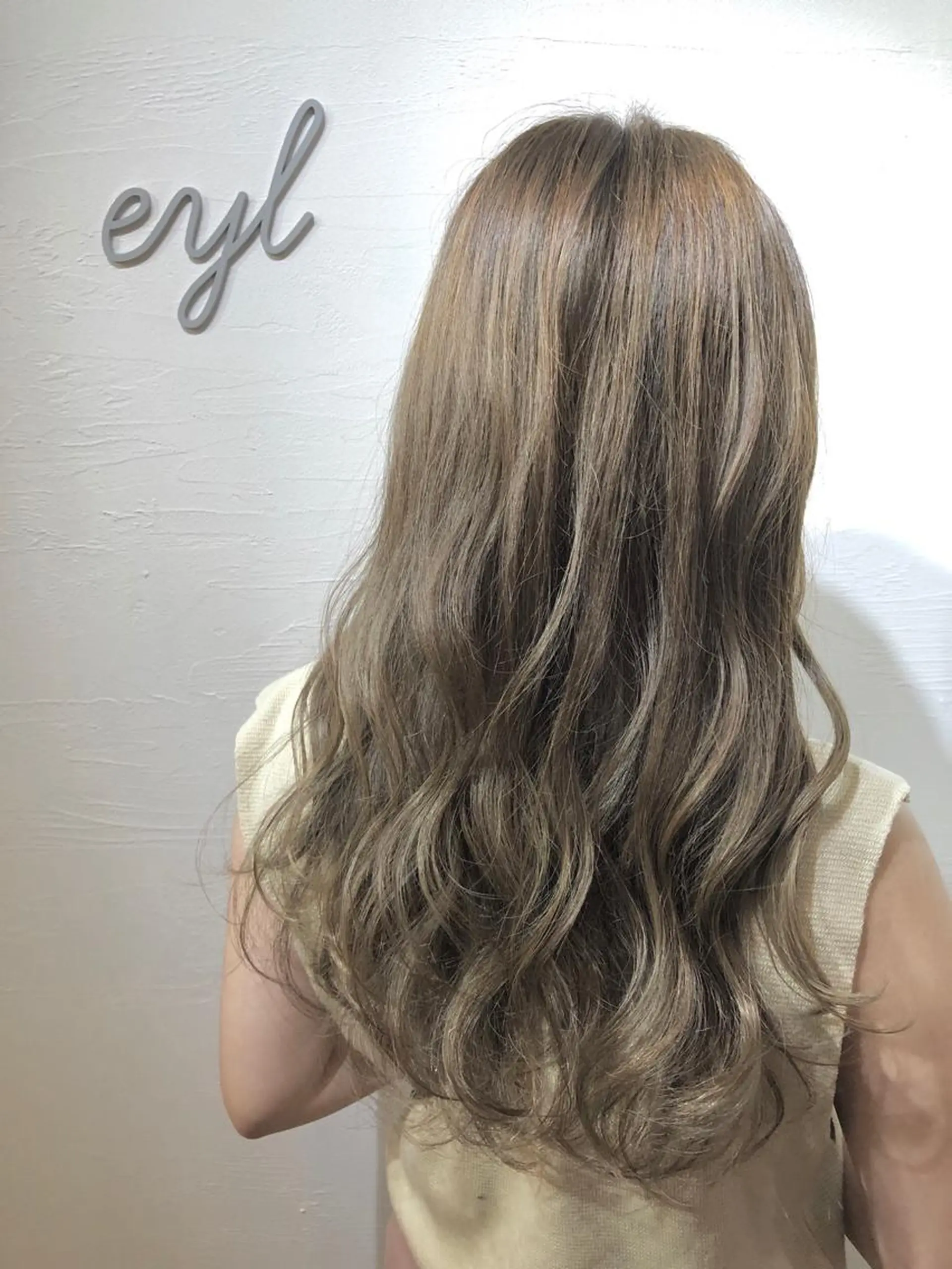 ロング カラー 赤味消し髪質改善特化 🫧eyl西梅田🫧のヘアスタイル