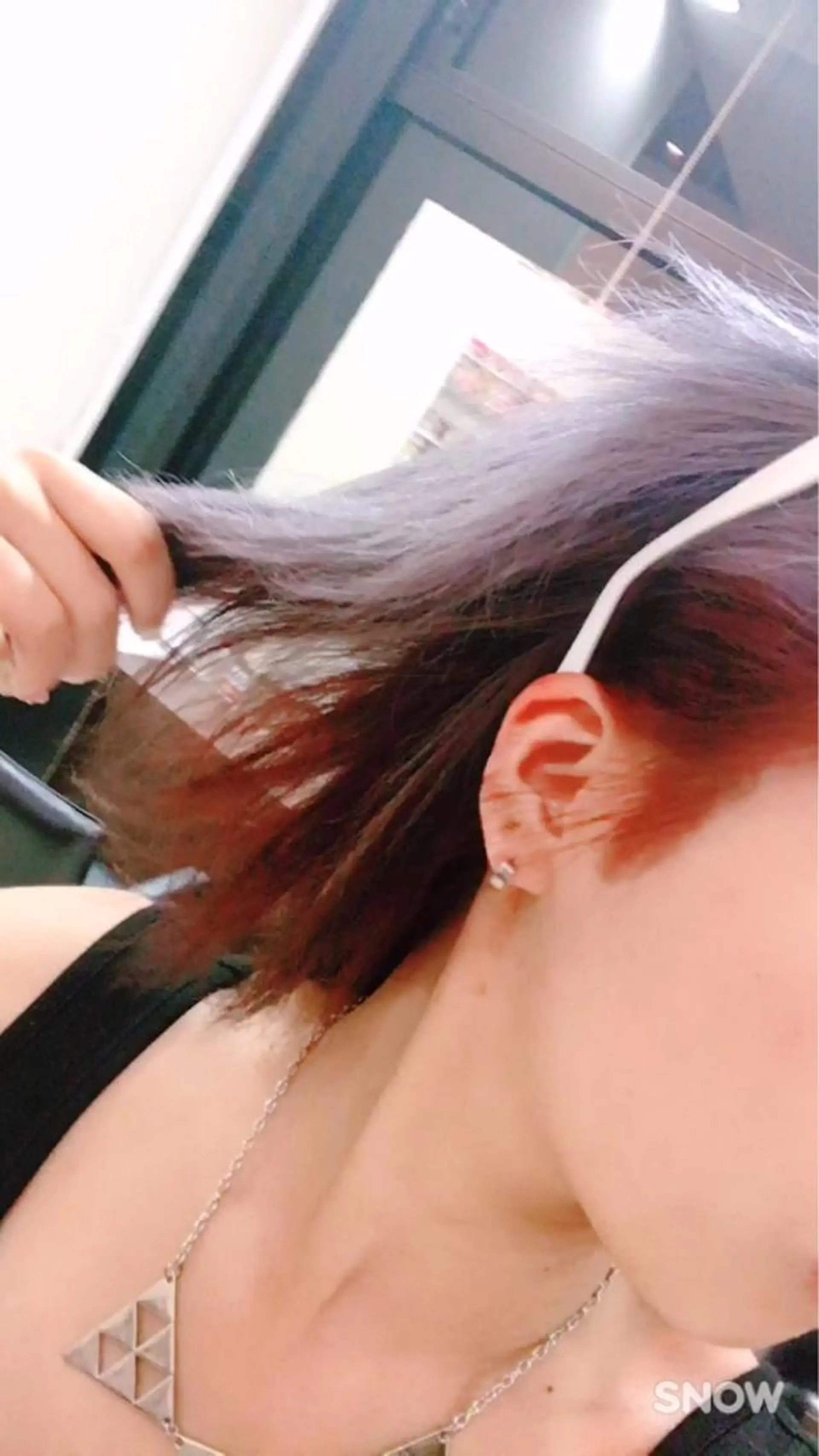 ミディアム カラー 斎藤 みくのヘアスタイル