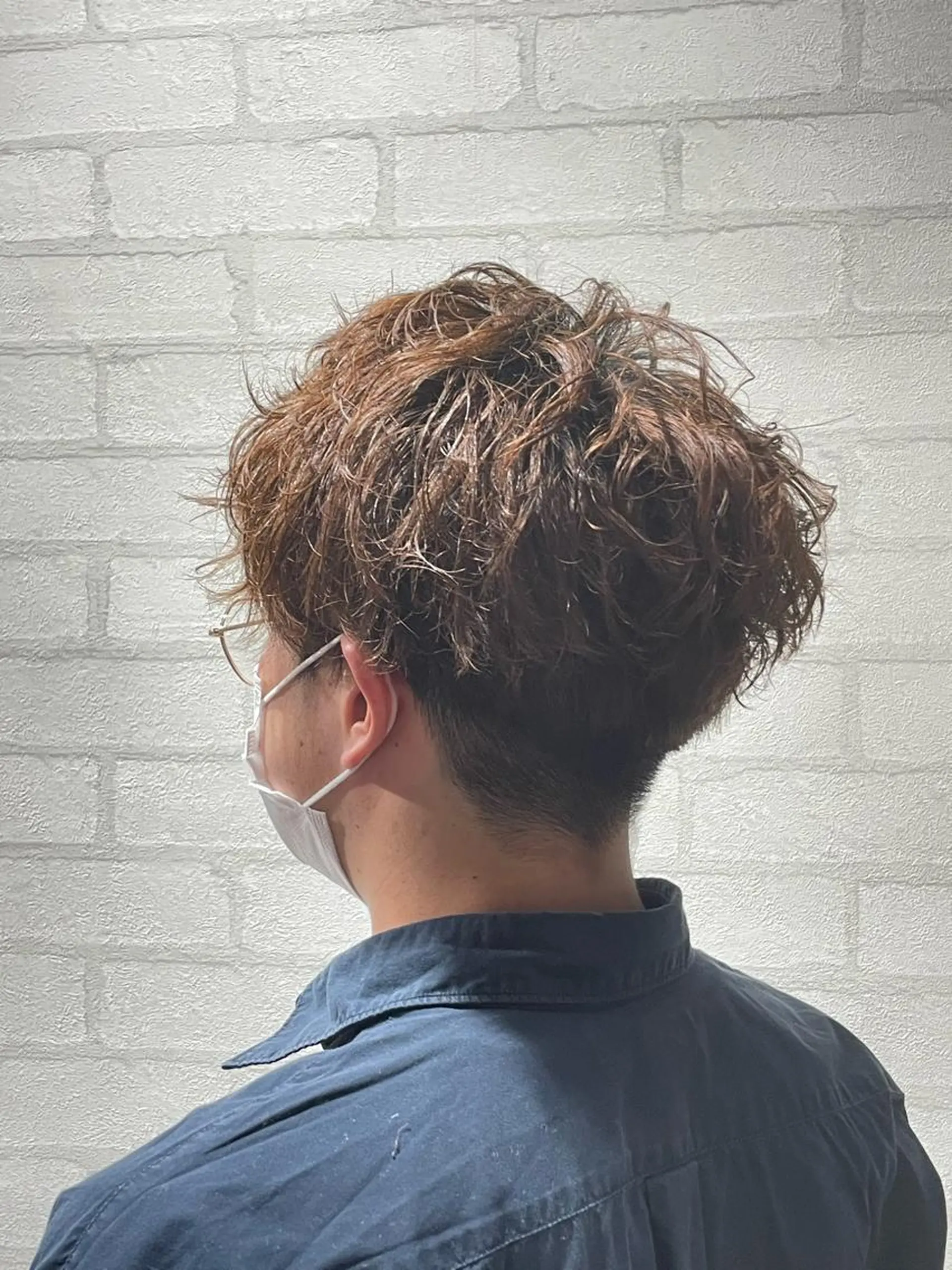 ショート パーマ メンズ特化☝️添田 好恵のヘアスタイル