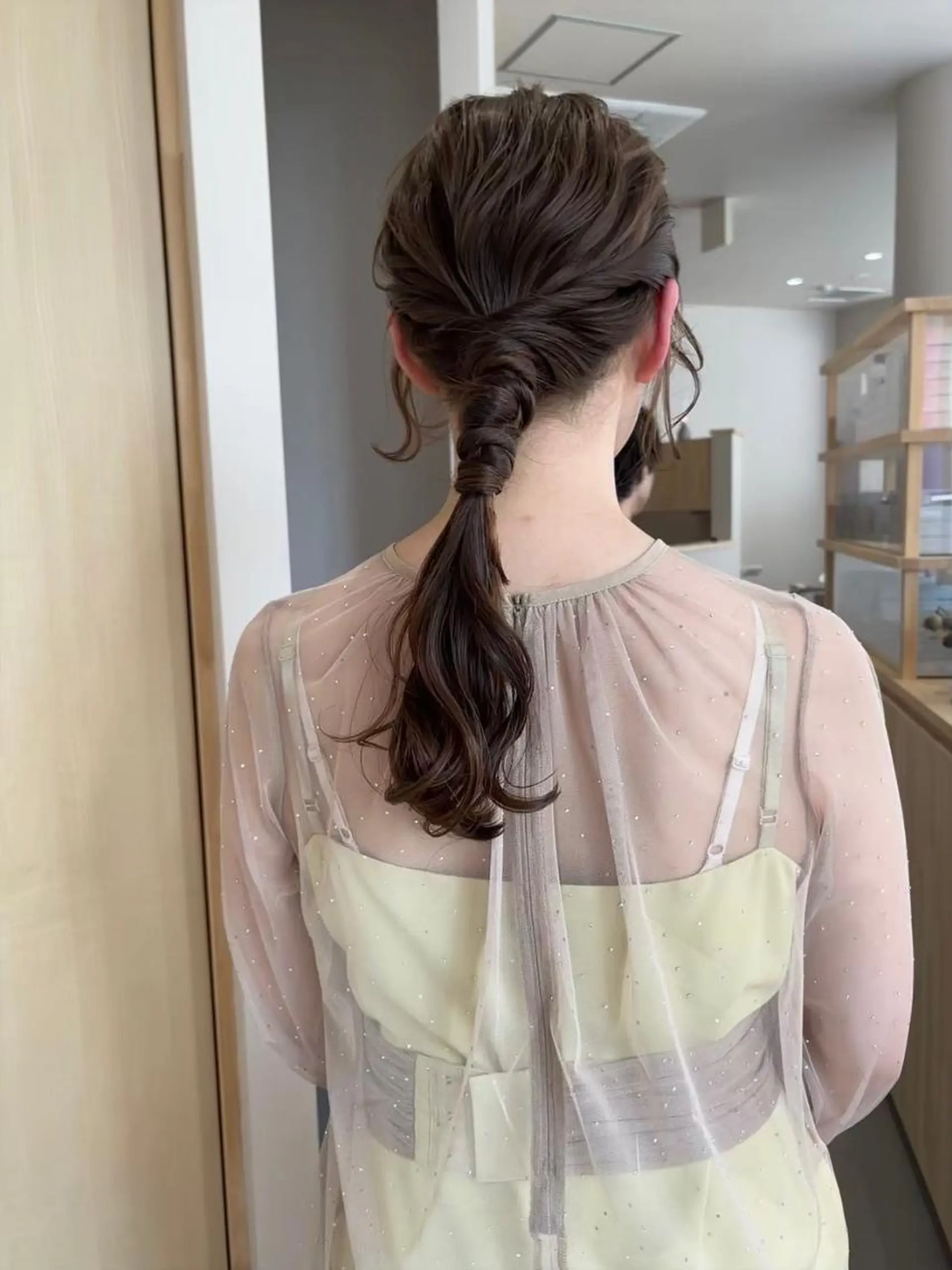 ヘアアレンジ ボブ 結婚式お呼ばれヘア セット🌼Tommyのヘアスタイル