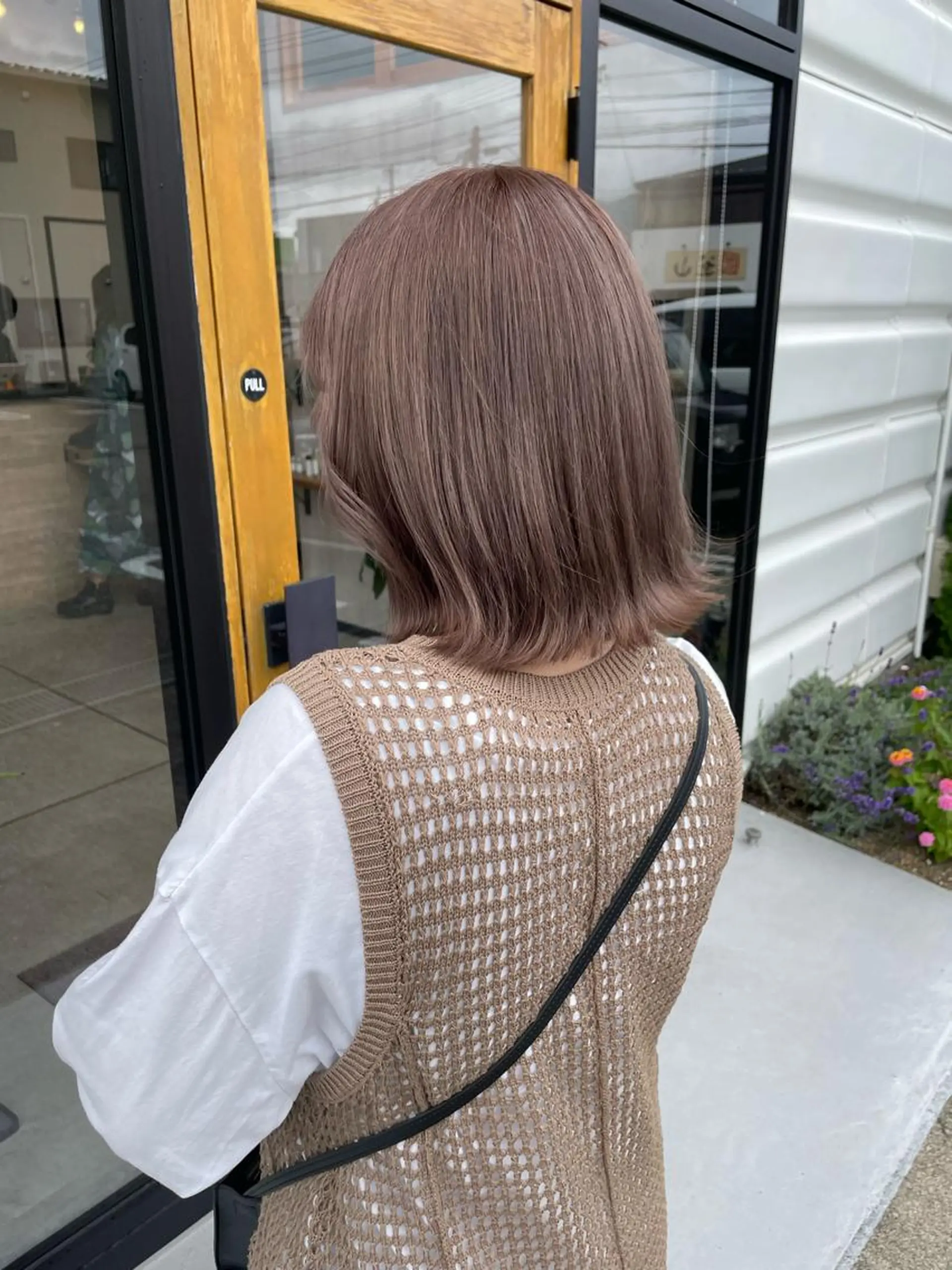 ミディアム キノシタ ナオユキのヘアスタイル