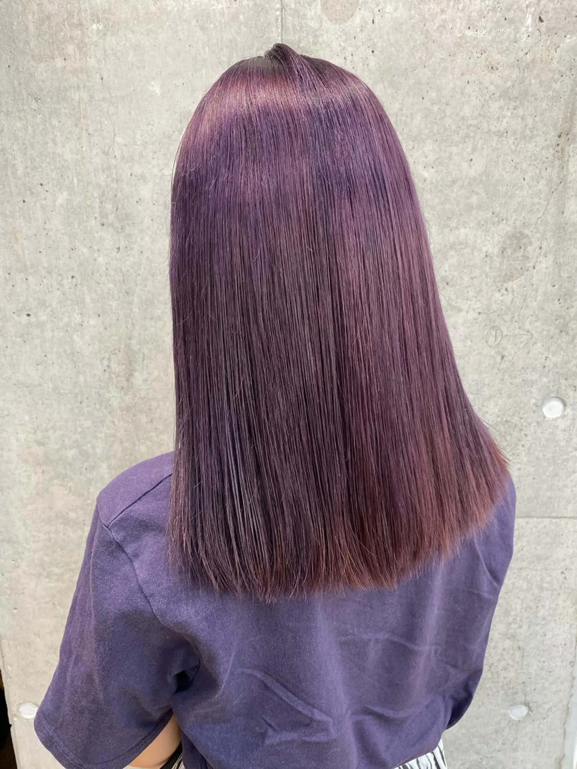 セミロング カラー カット ヘアカラー トリートメント 🤍柔らかhair 🤍Kazu 🐩のヘアスタイル