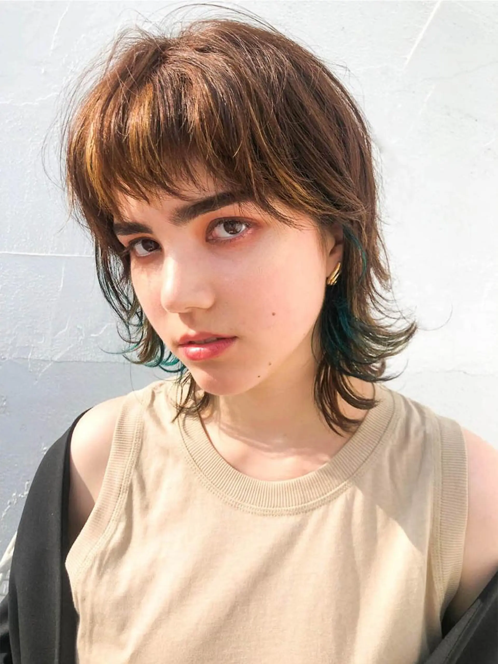 ショート カット ヘアカラー トリートメント 一ノ瀬 暁のヘアスタイル