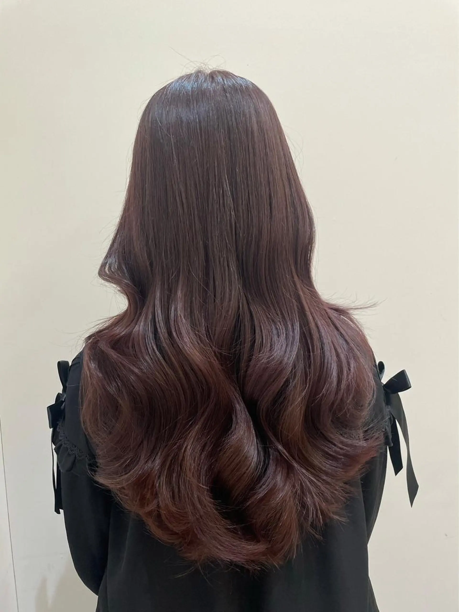 ロング カラー 髪質改善 トリートメント レイヤー/艶カラー /韓国ヘア/高松のヘアスタイル