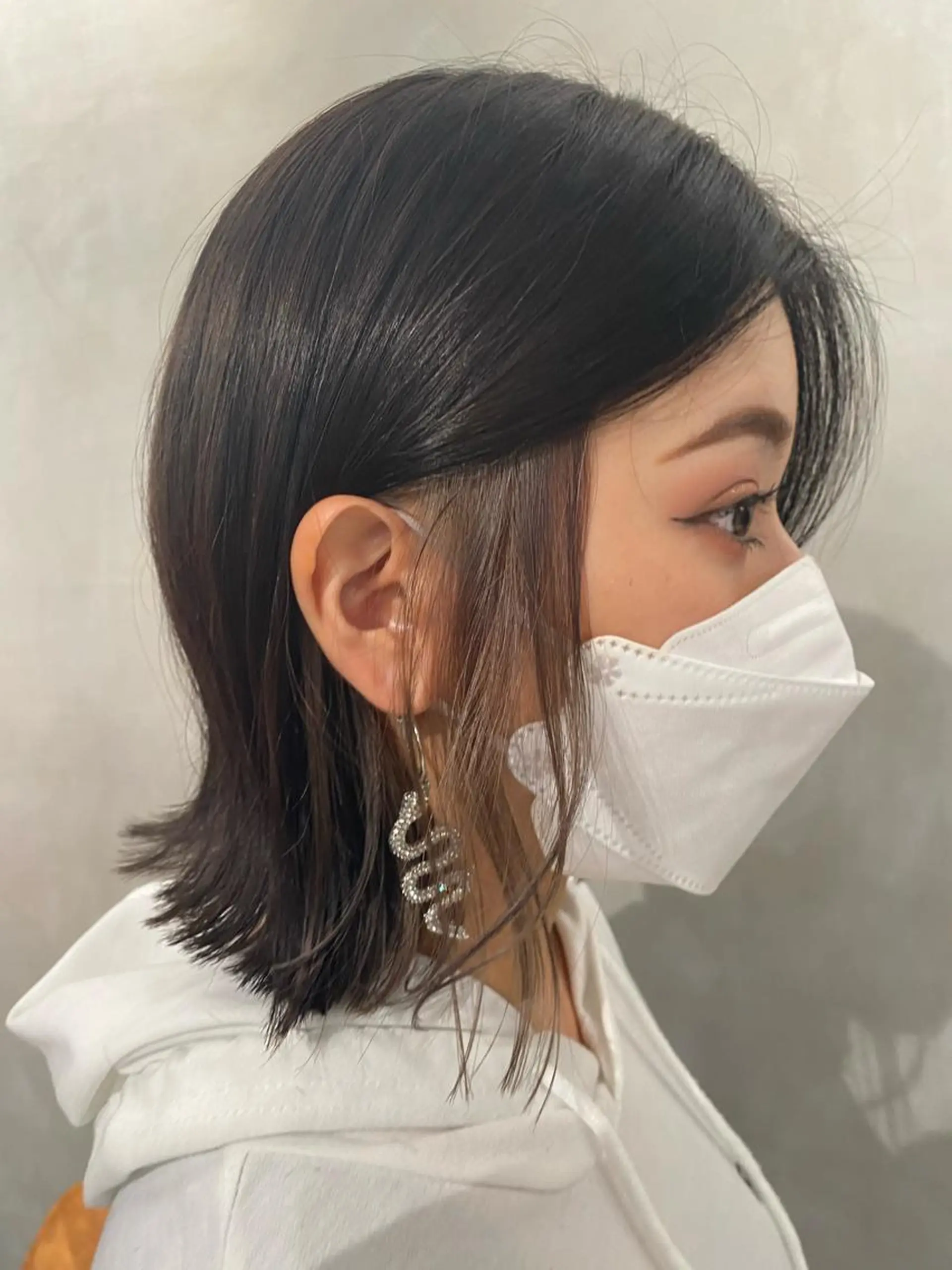 ミディアム カラー カット ヘアカラー トリートメント 【髪質改善】 梅田　聡のヘアスタイル