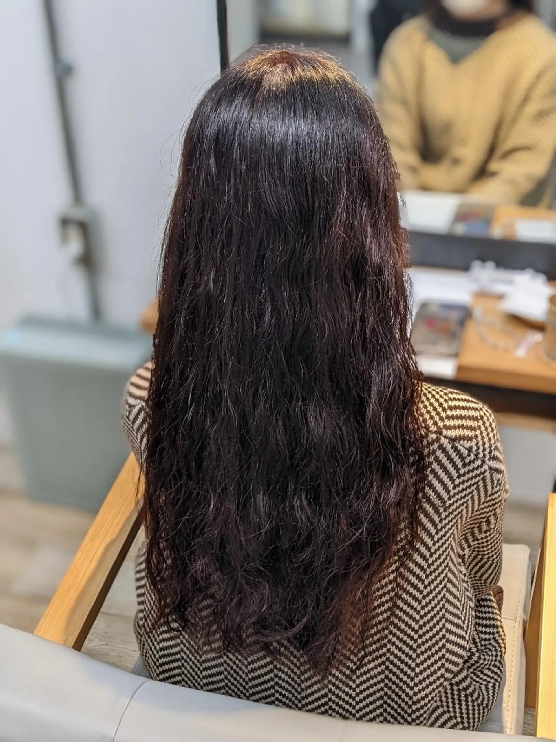 ロング カラー ブラウンカラー オレンジ オレンジブラウン Kokeshi/吹上 /Rymlhairのヘアスタイル