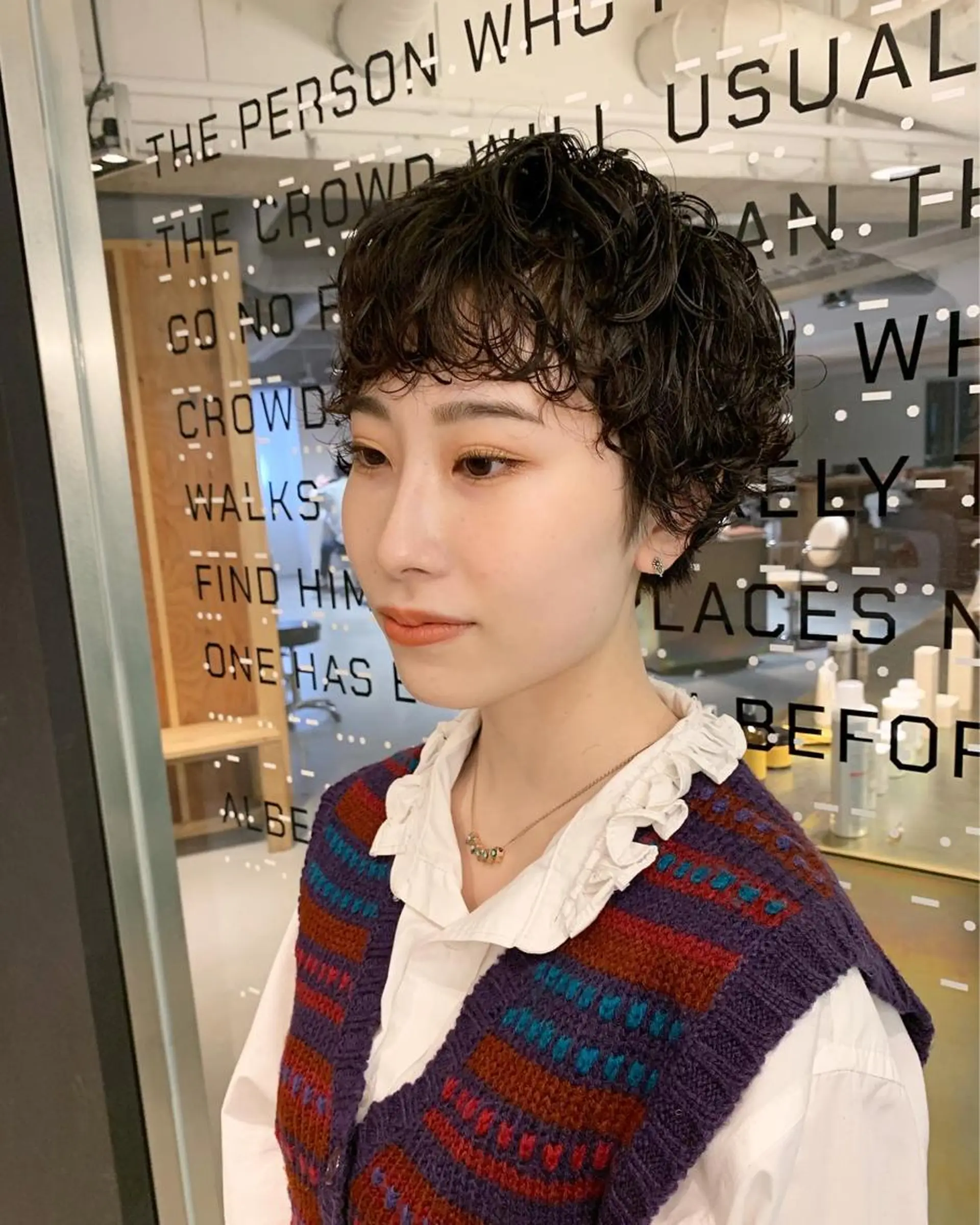 ショート パーマ tension 【テンション】のヘアスタイル