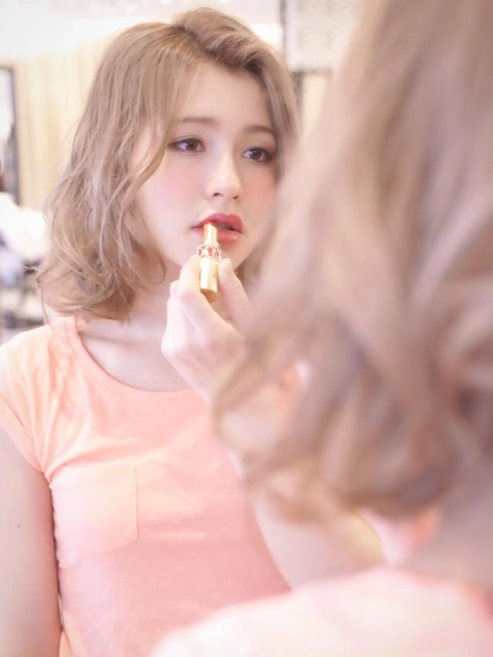 ミディアム 浜田 敦史のヘアスタイル