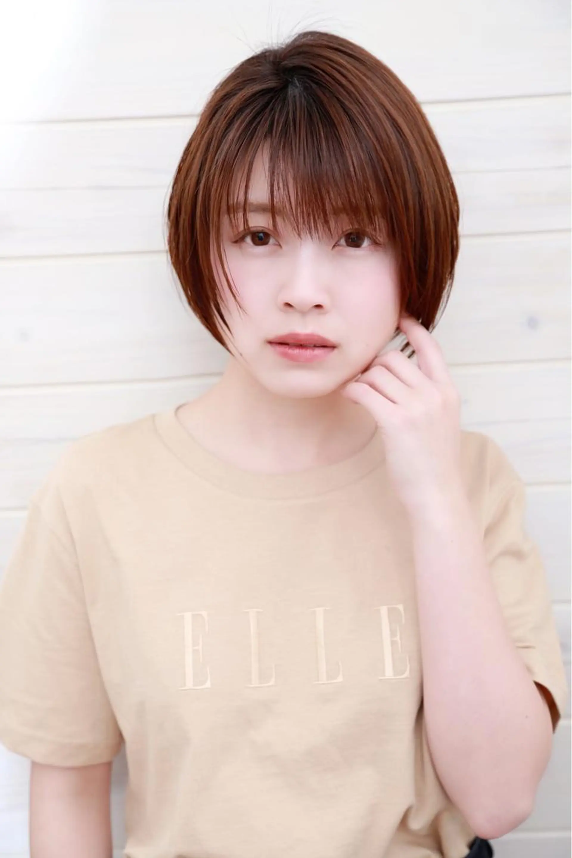 ショート カラー トップスタイリスト 💙藤原 純のヘアスタイル