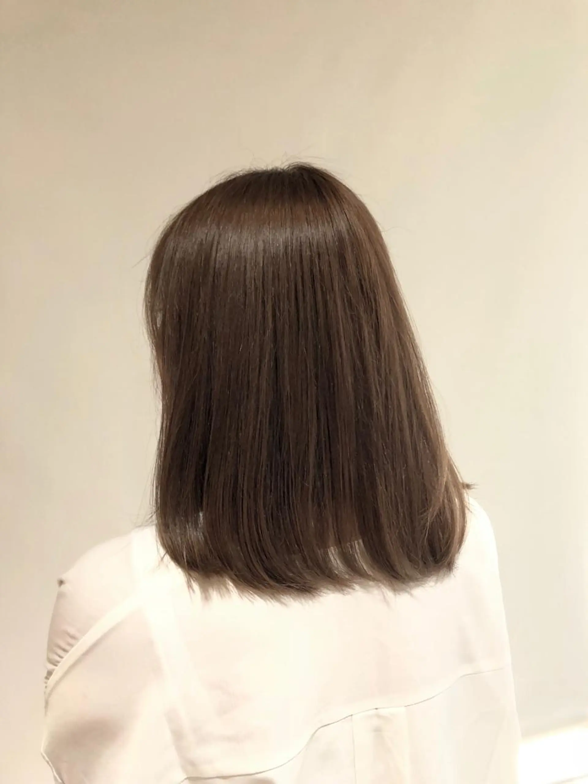 ミディアム ヘアカラー 冨田 義智のヘアスタイル