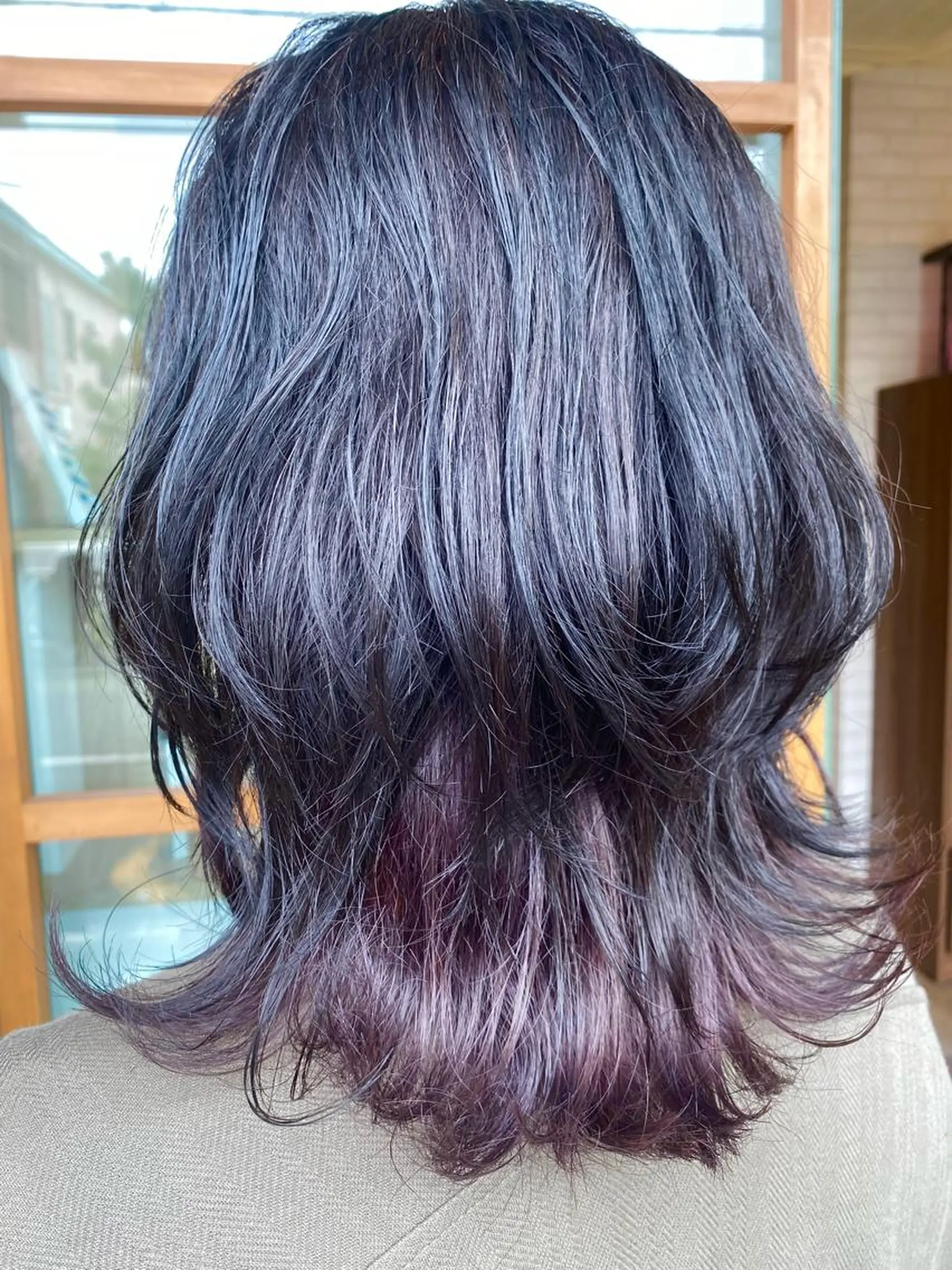 ミディアム カラー インナーカラー ウルフカット ✨🐣小池 ひな🐣✨のヘアスタイル