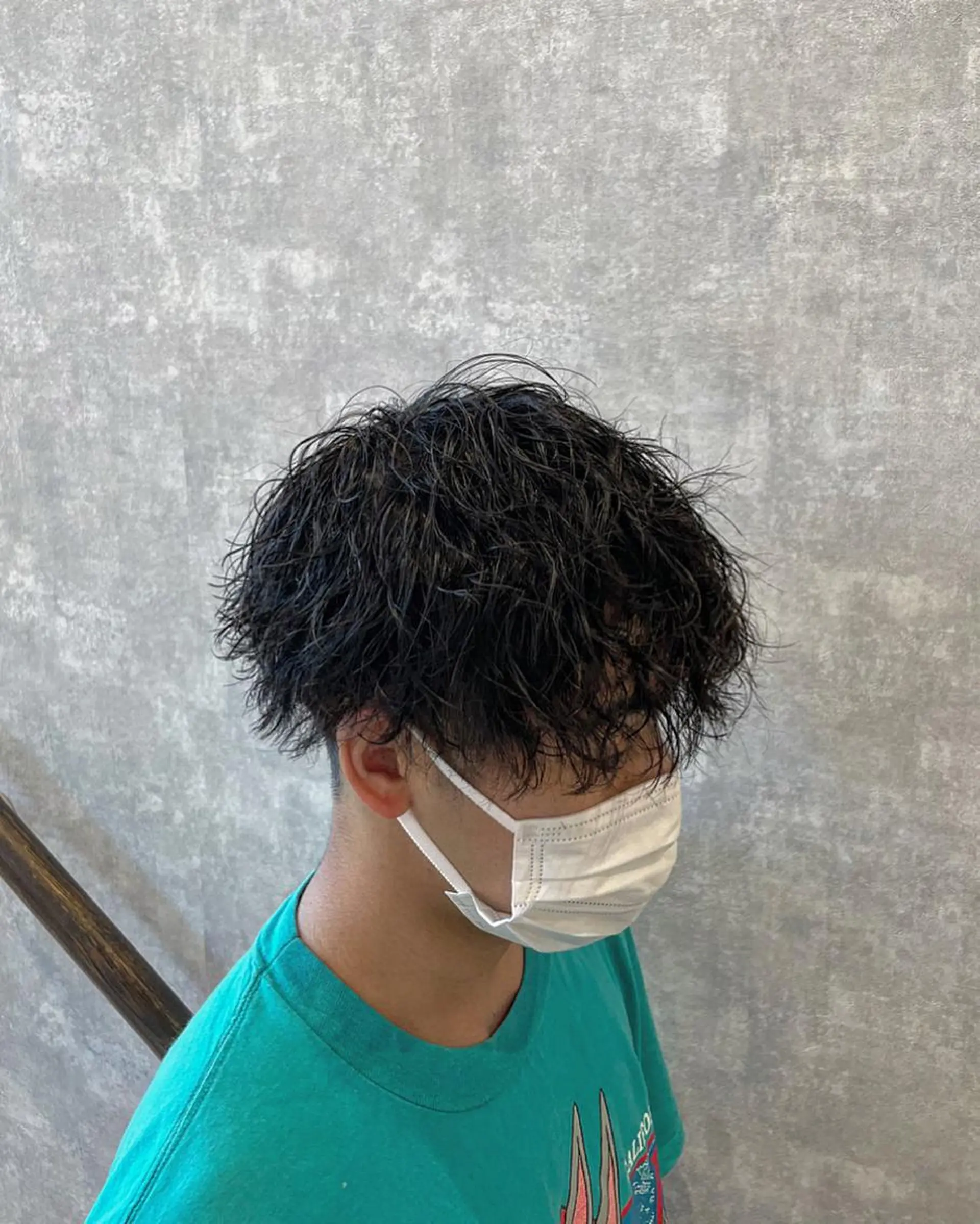 ショート パーマ メンズ メンズパーマ カット パーマ YUTA短髪特化 フェザーパーマのヘアスタイル