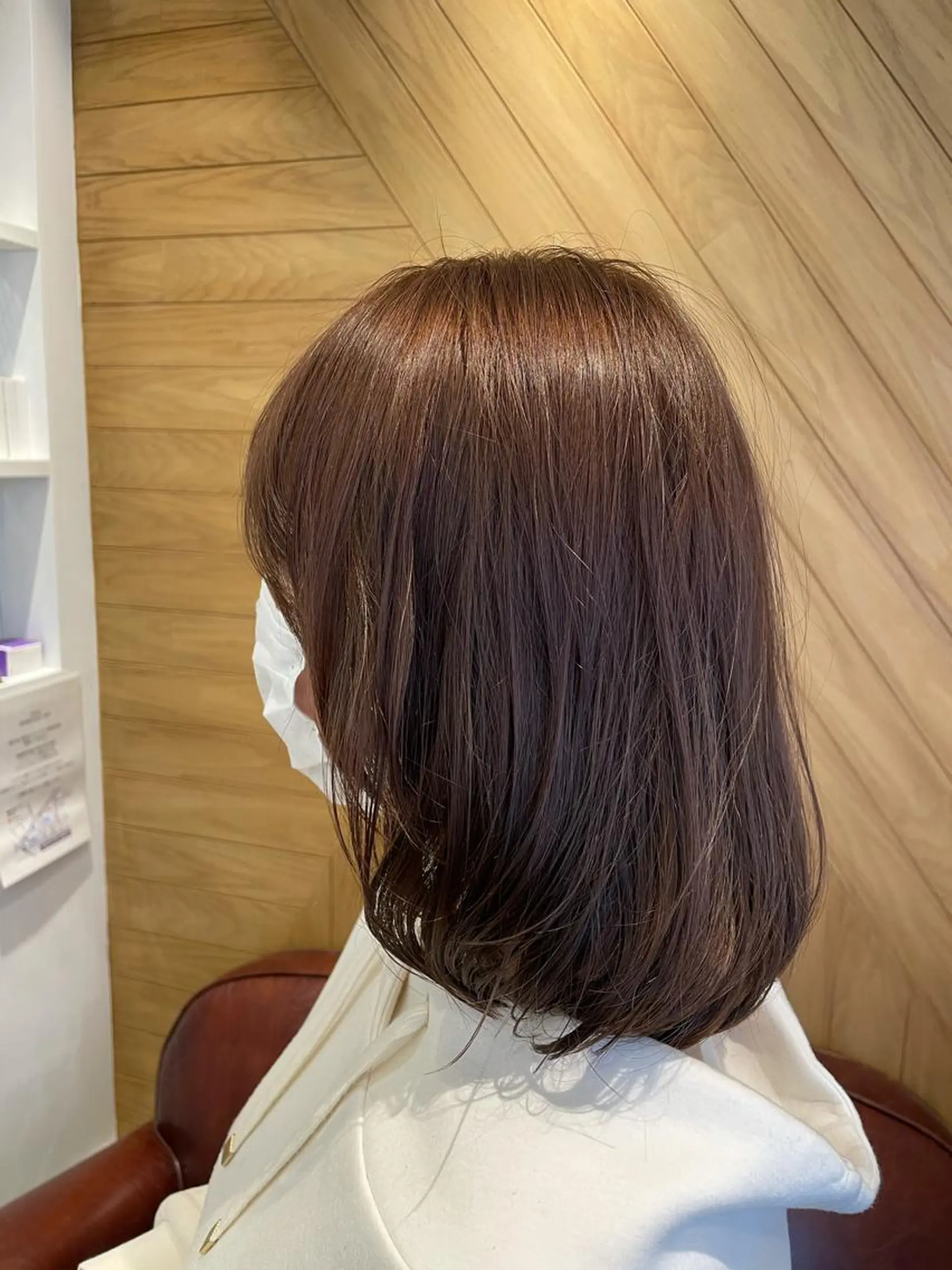 ミディアム カラー 鈴村 大介のヘアスタイル