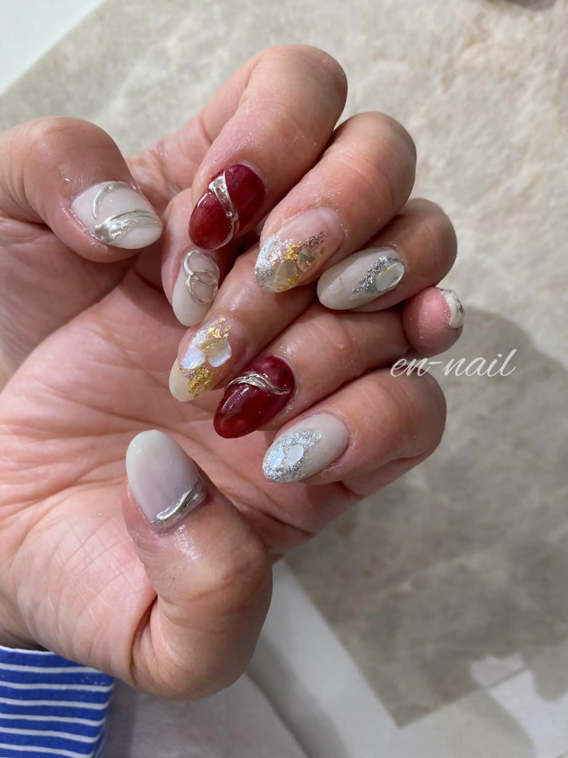 ネイル EN_NAIL 野中本店Ayakaのネイルデザイン
