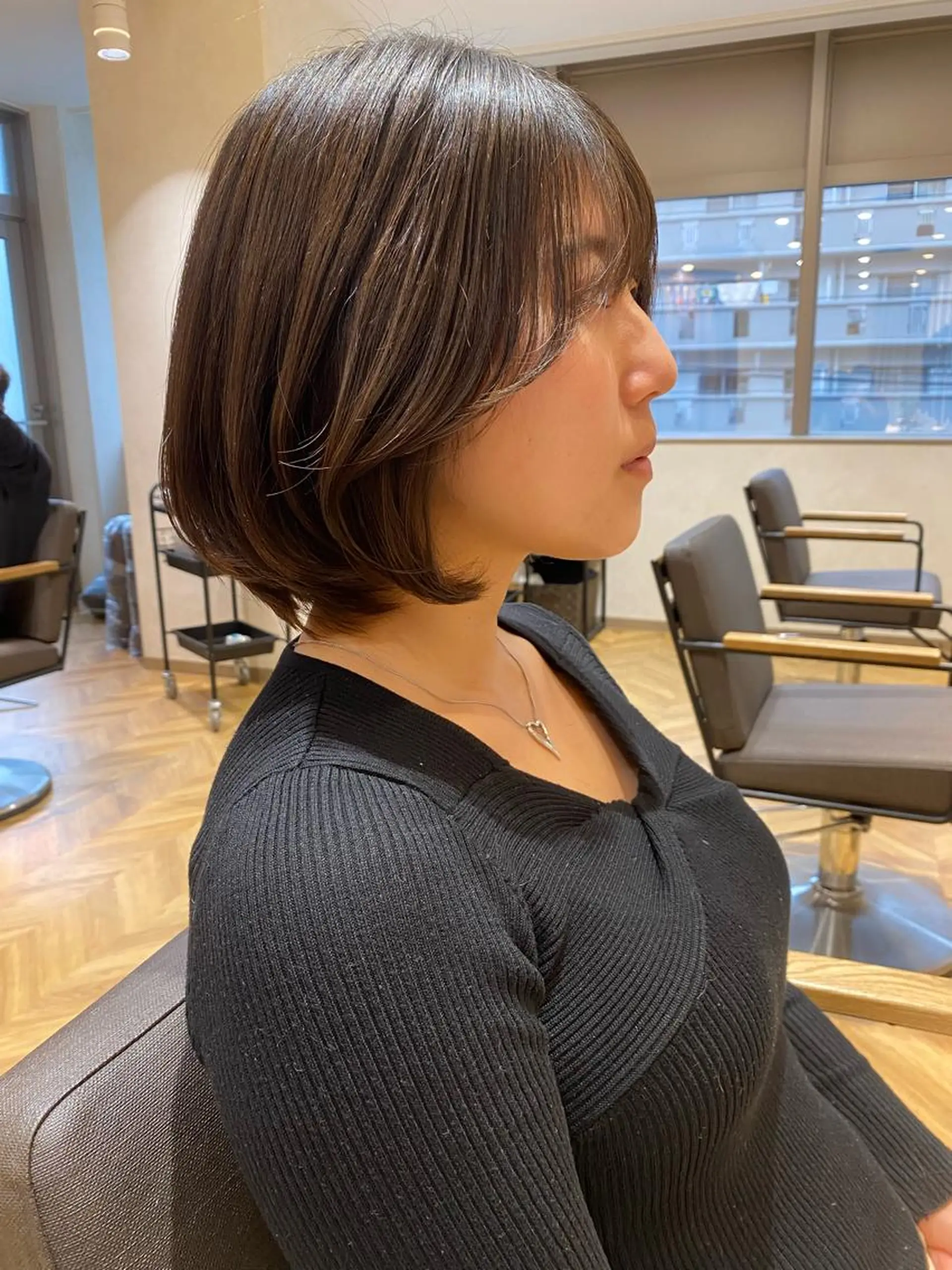 ショート ショートボブ ボブ 韓国風ヘア ショートヘア かえ🩶韓国ボブ🎀 透明感カラー🥣のヘアスタイル