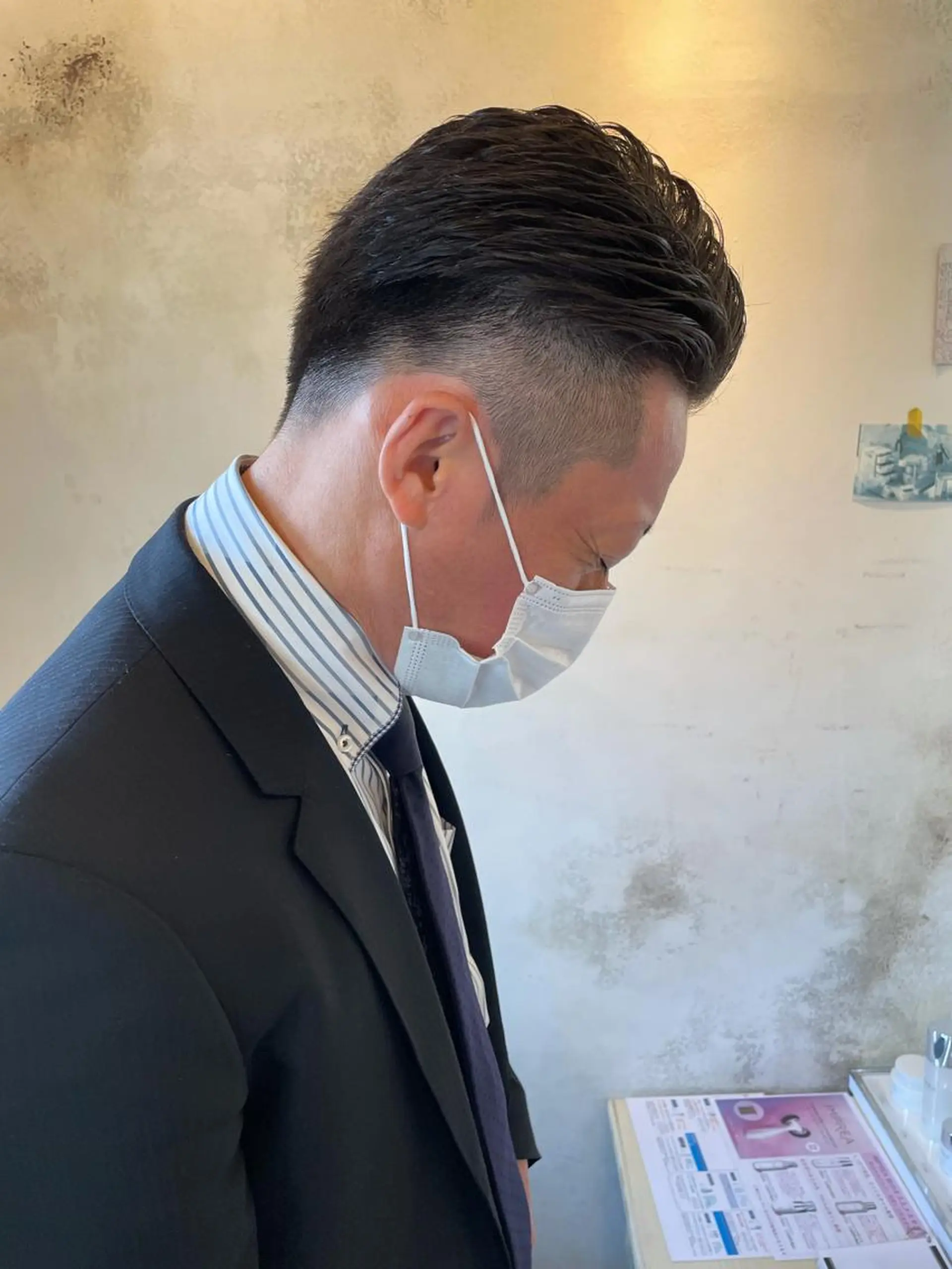 ショート パーマ メンズ ヒロ銀座 うたのヘアスタイル