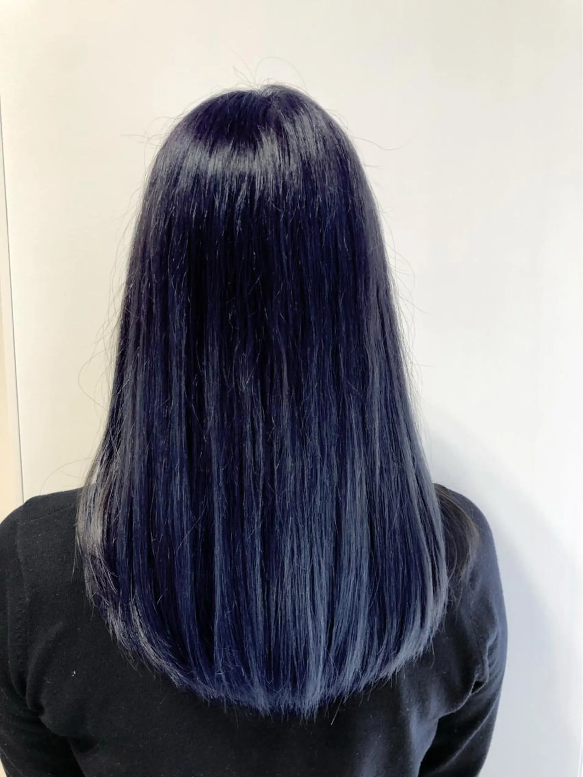 カラー ブルーカラー 新宿/韓国レイヤー/ 顔まわり/メンズヘアのヘアスタイル