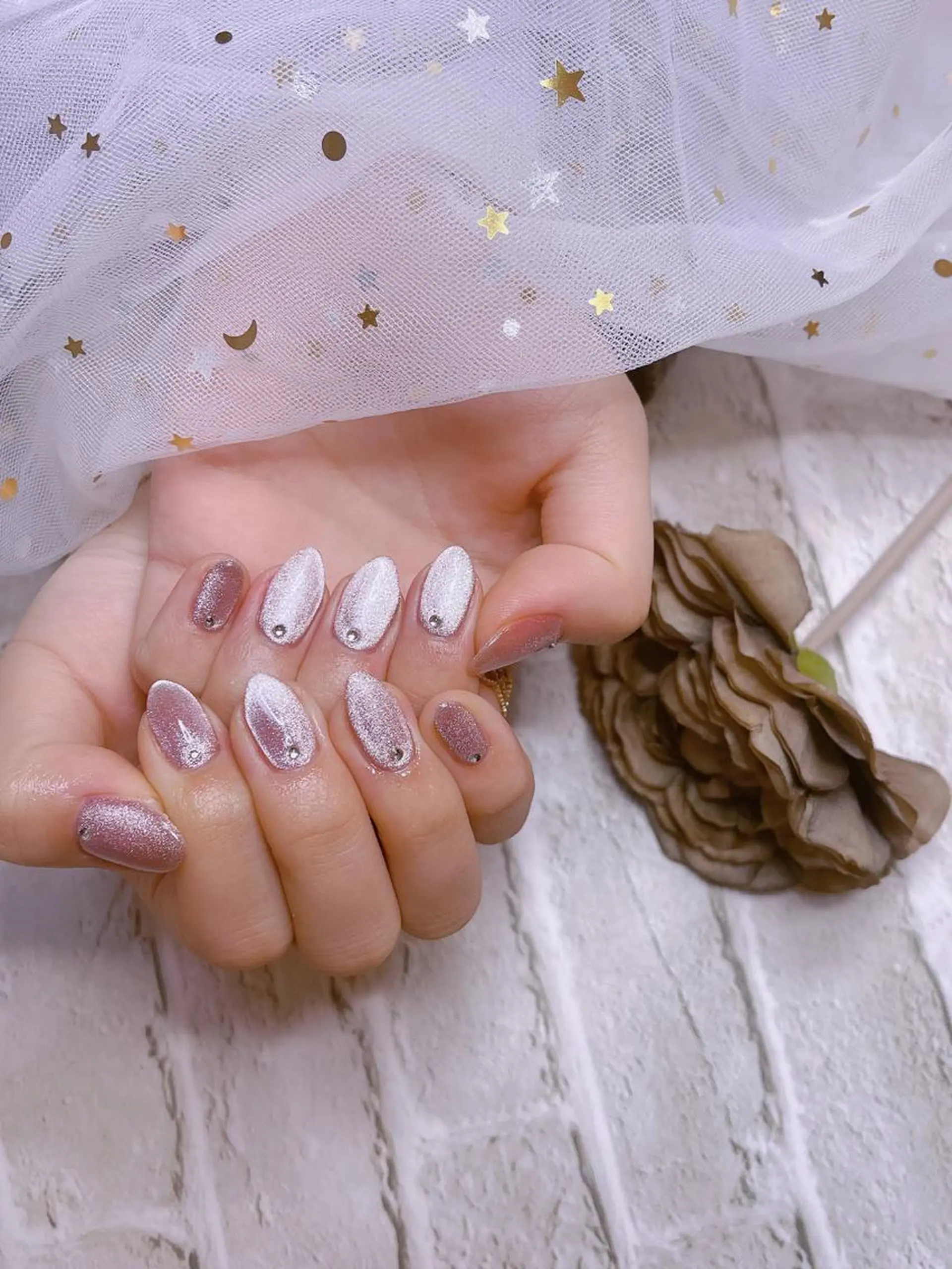 ネイル ハンドネイル ジョリ kasumi🌹💅のネイルデザイン