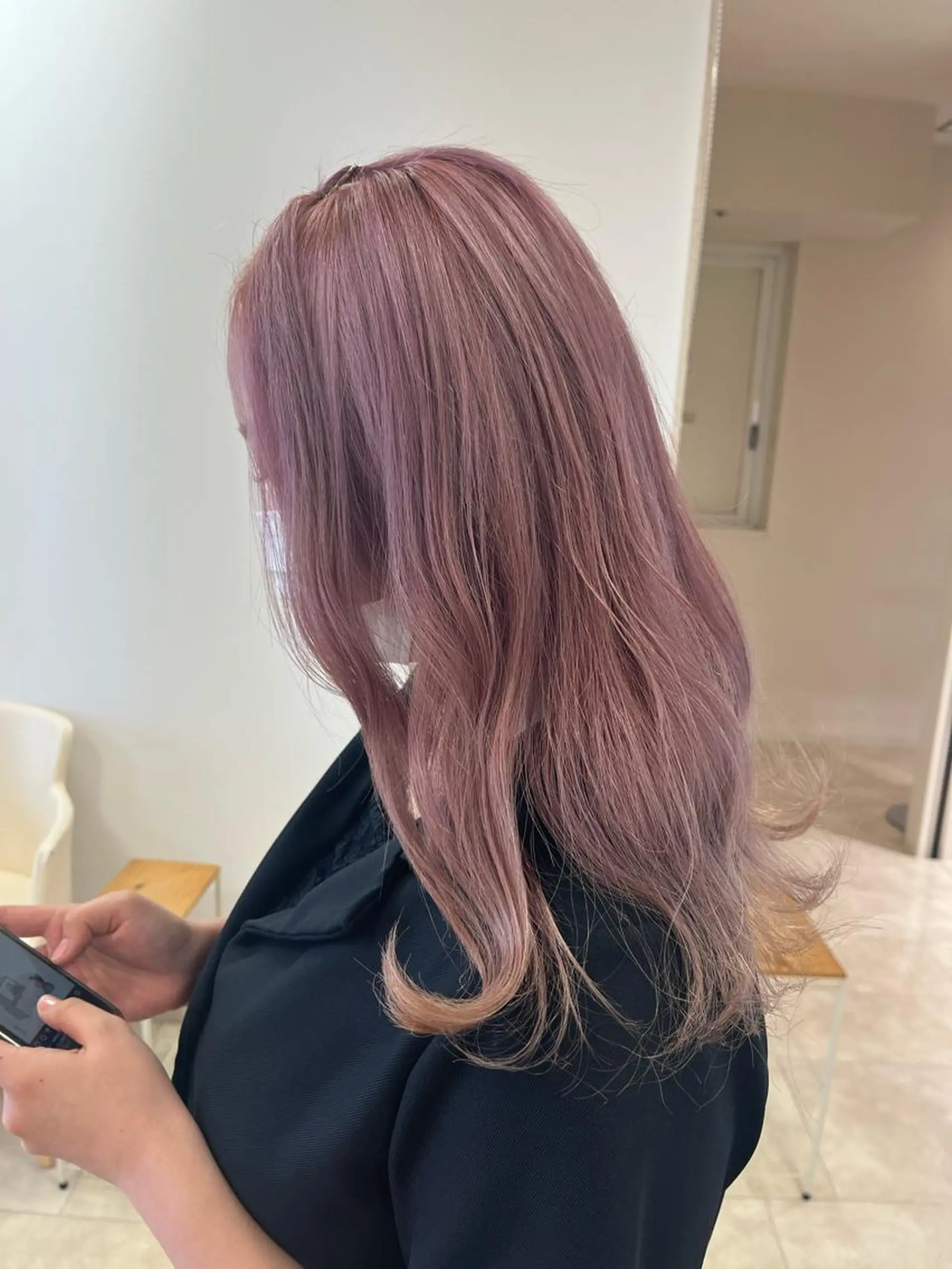 ミディアム カラー 暖色専門美容師🎀 お客様満足度◎のヘアスタイル