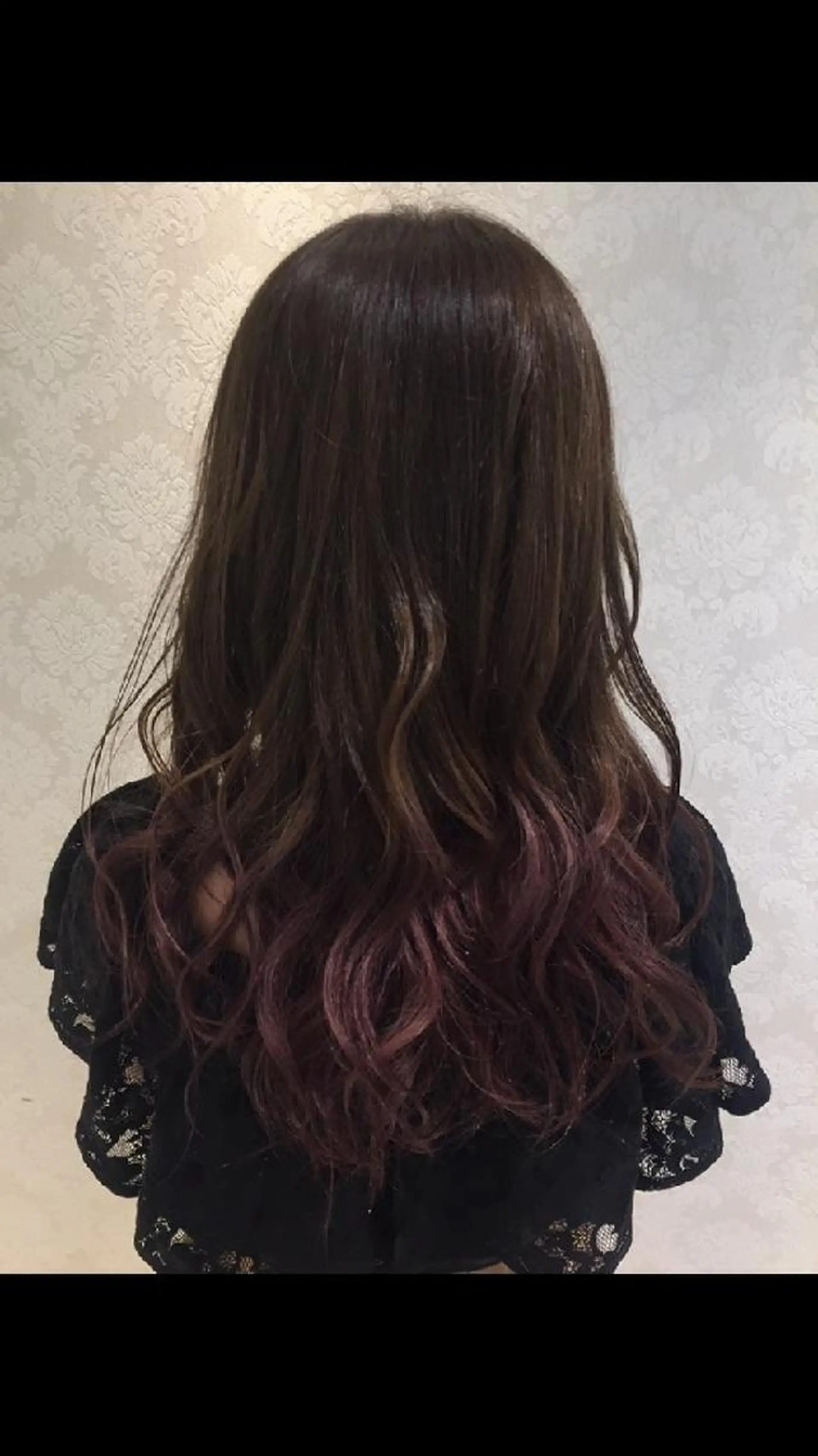 ロング カラー グラデーションカラー 山田 憲/髪質改善のヘアスタイル