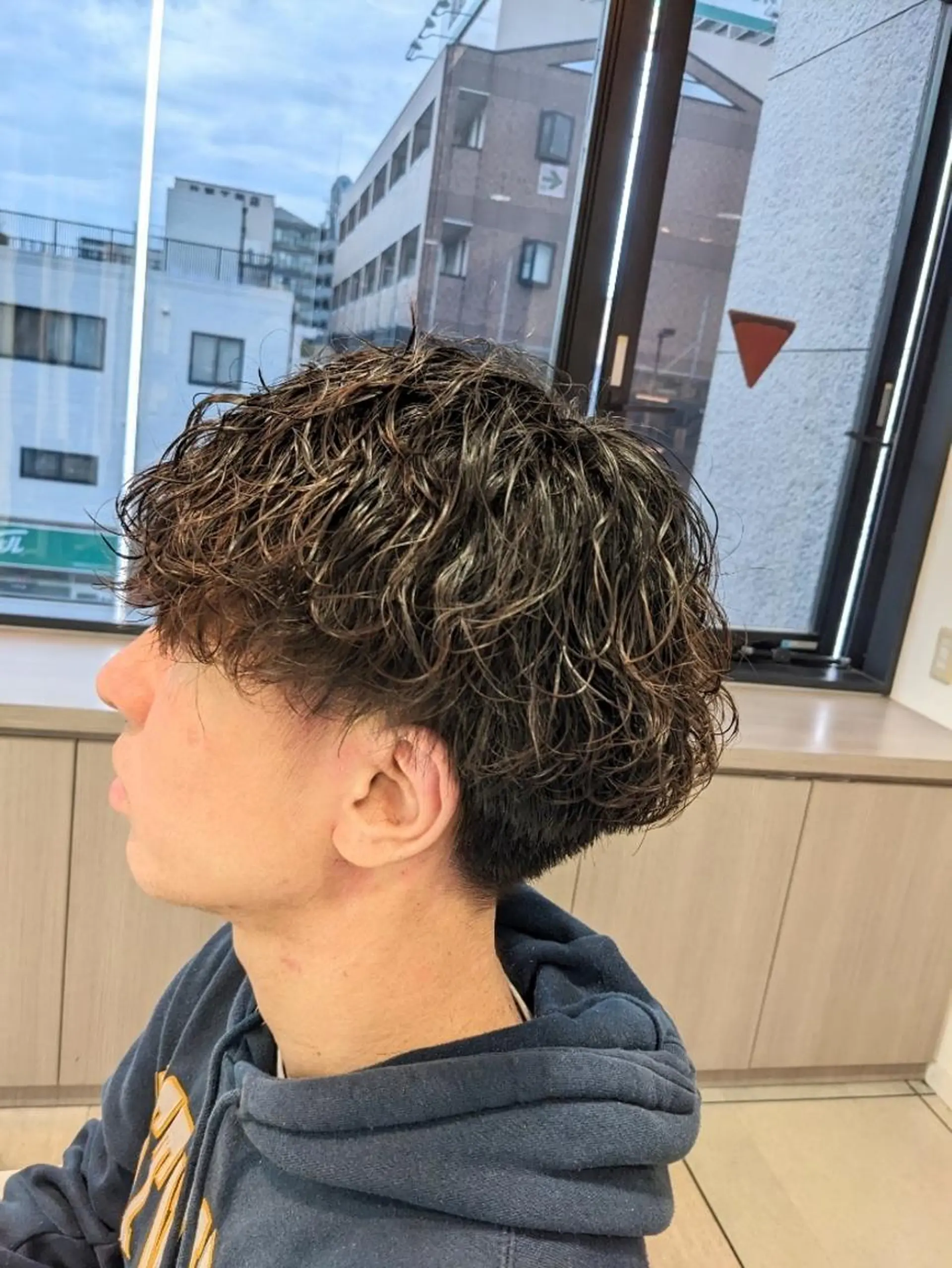 メンズ カット パーマ 小川 健治✨のヘアスタイル