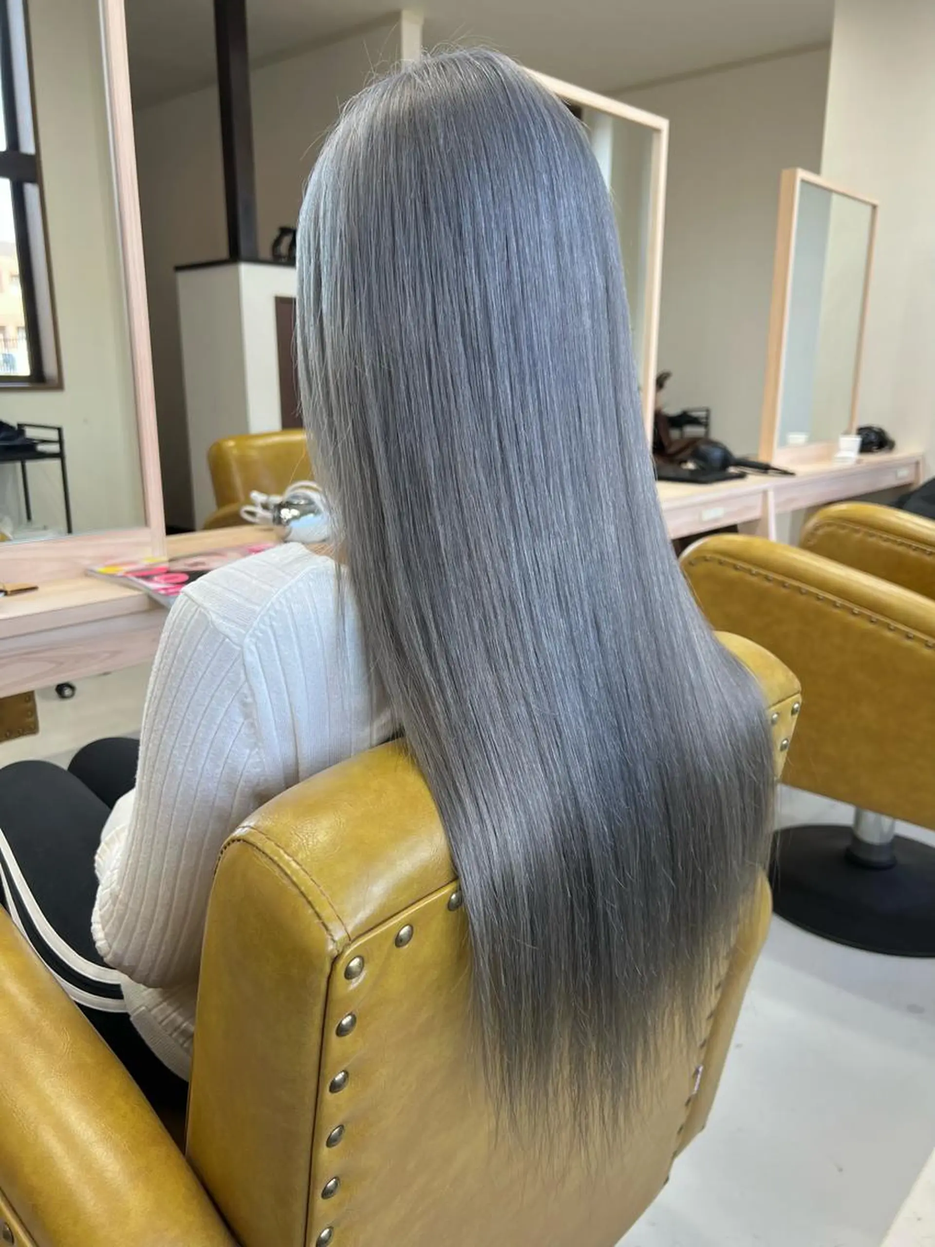 ロング カラー 猪瀬 尚希のヘアスタイル