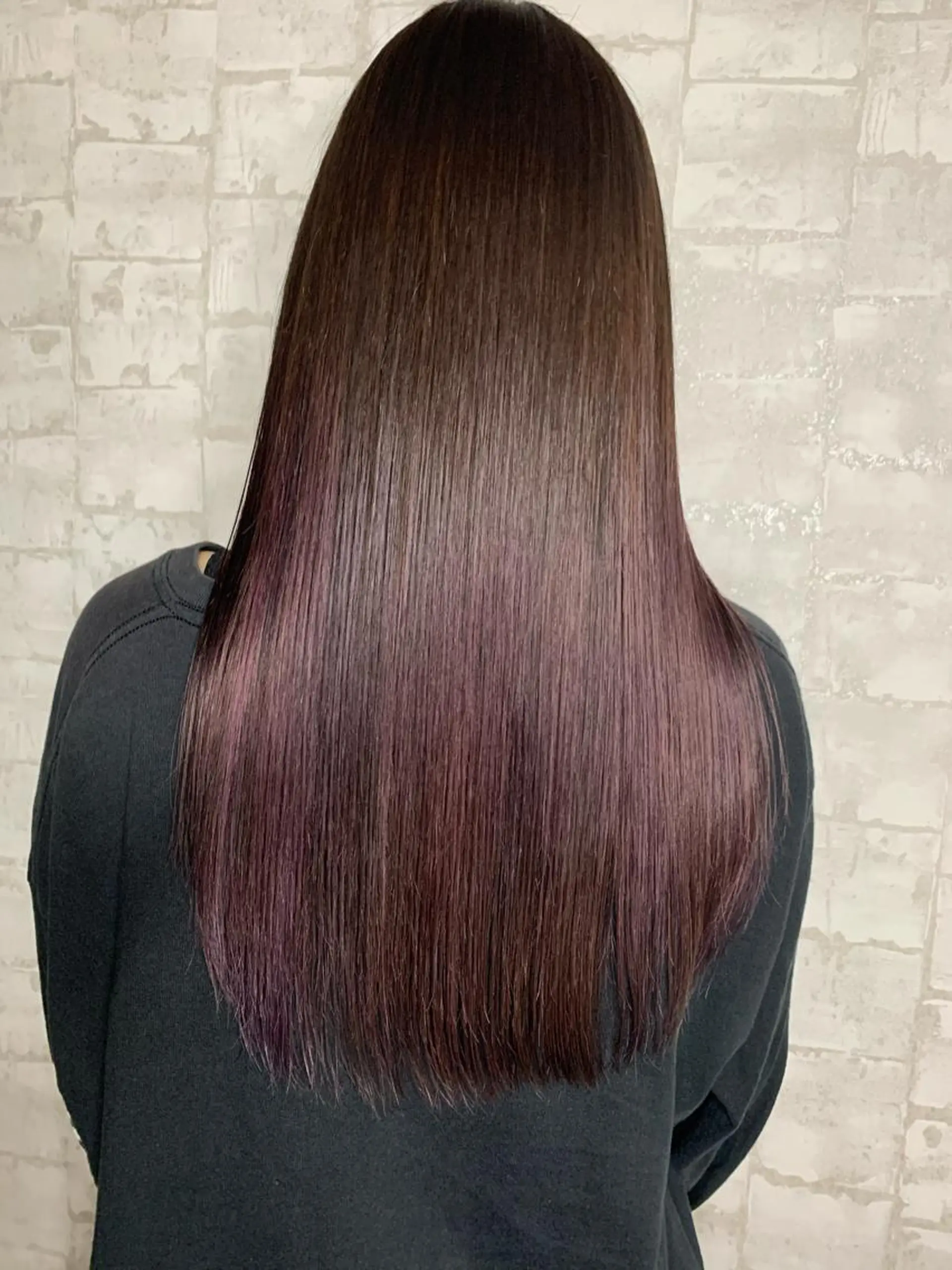 ロング カラー 船津武俊 フナツタケトシのヘアスタイル