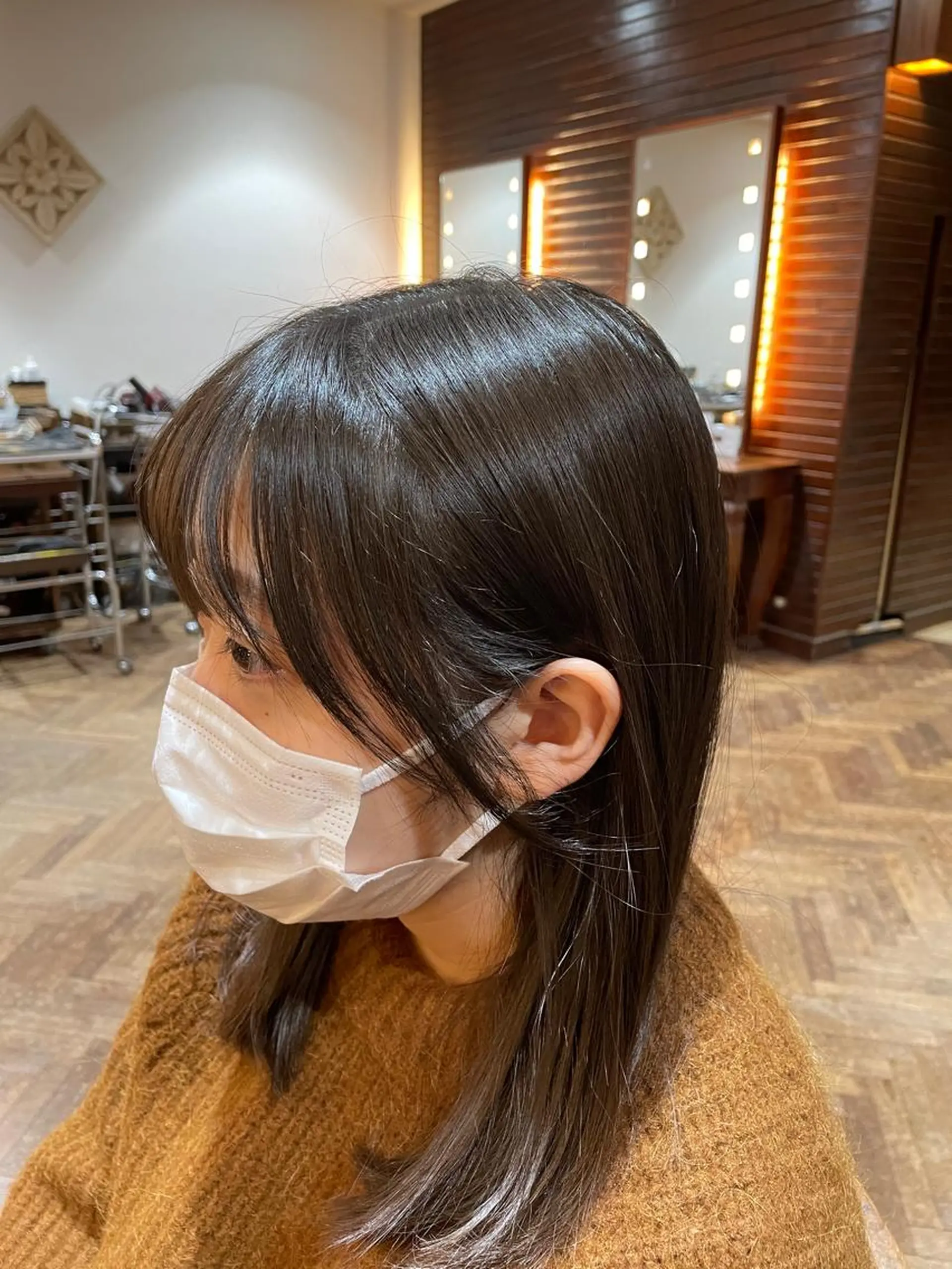 ミディアム stylist YUTOのヘアスタイル