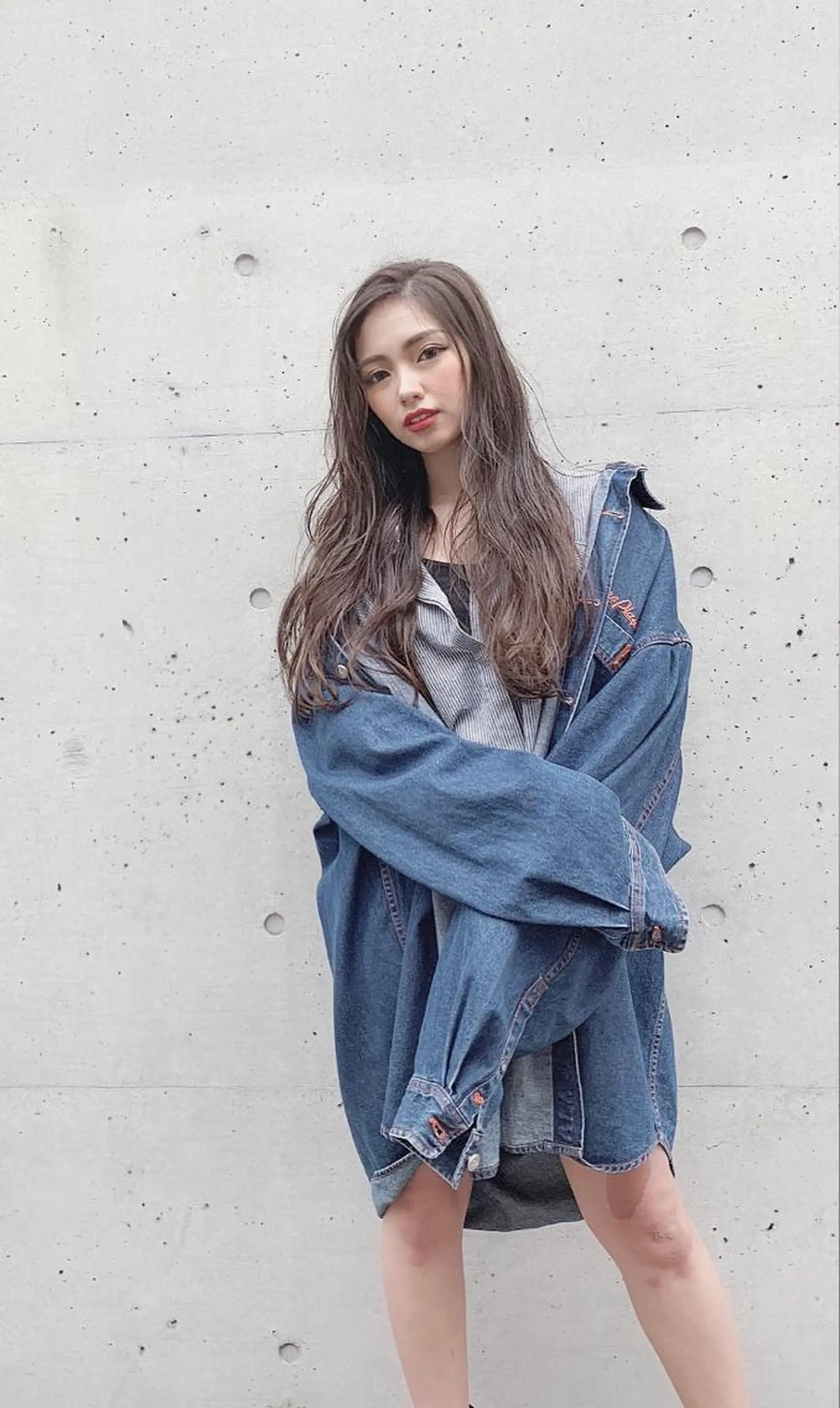 ロング なかの たくみのヘアスタイル