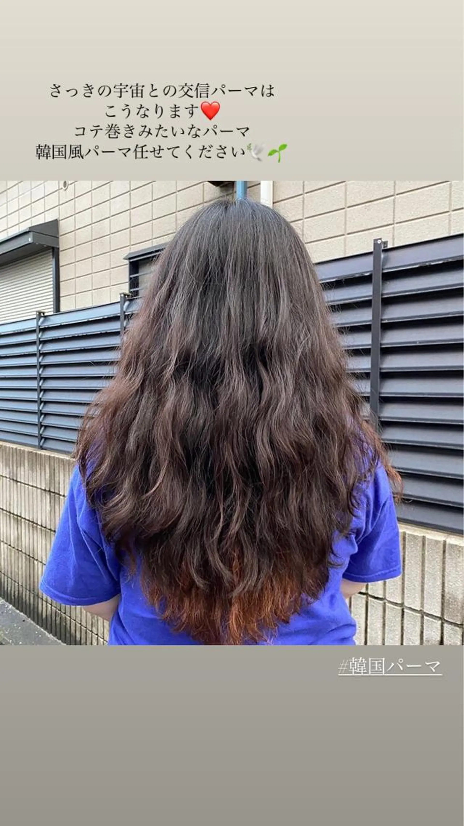 ロング 韓国風ヘア SALOWIN梅田茶屋町Suite店所属・韓国美容室出身 🌹Sana/梅田のヘアスタイル