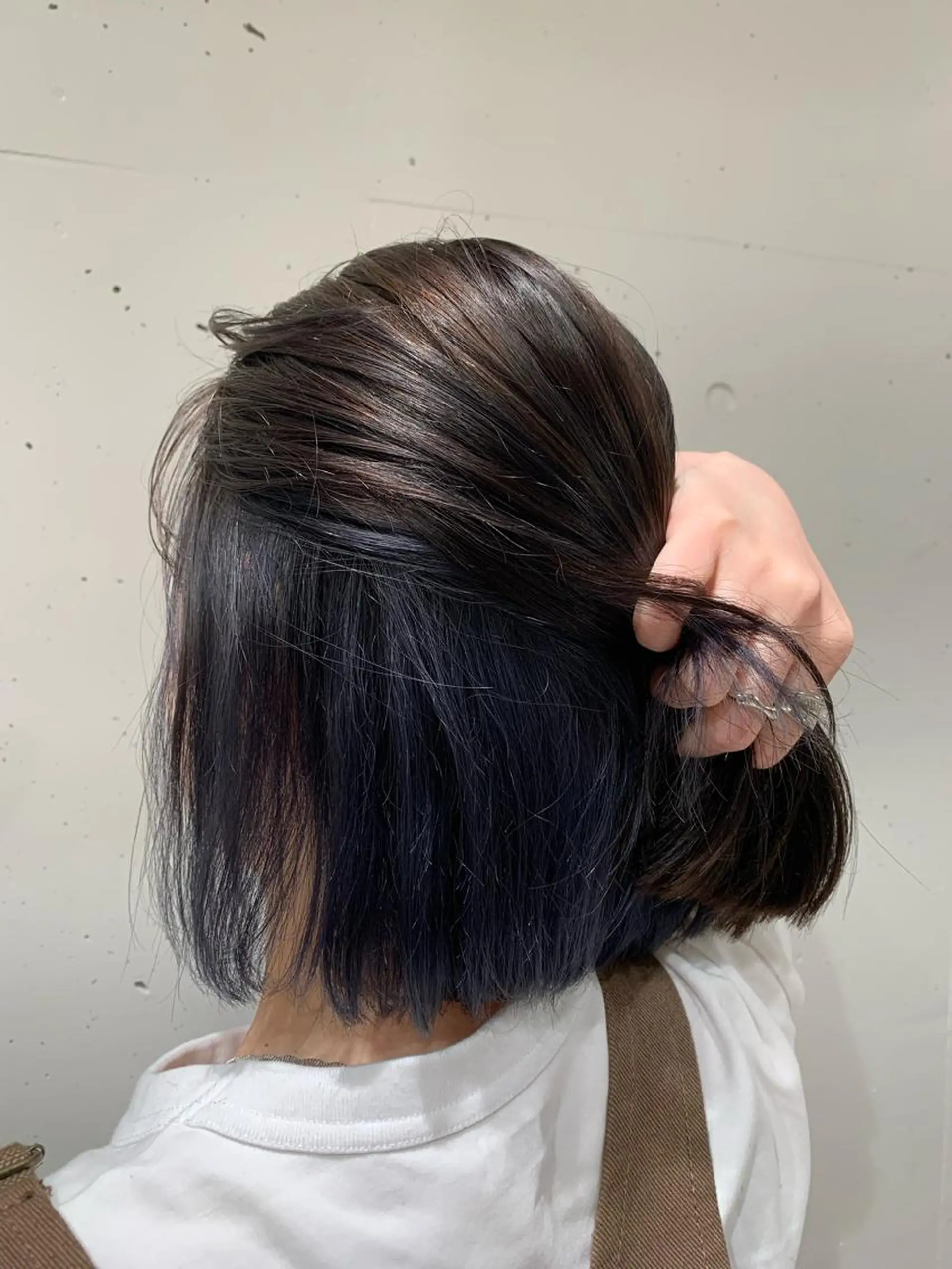 ショート カラー ブリーチ ケアブリーチ インナーカラー トリートメント 澤井 佑果のヘアスタイル